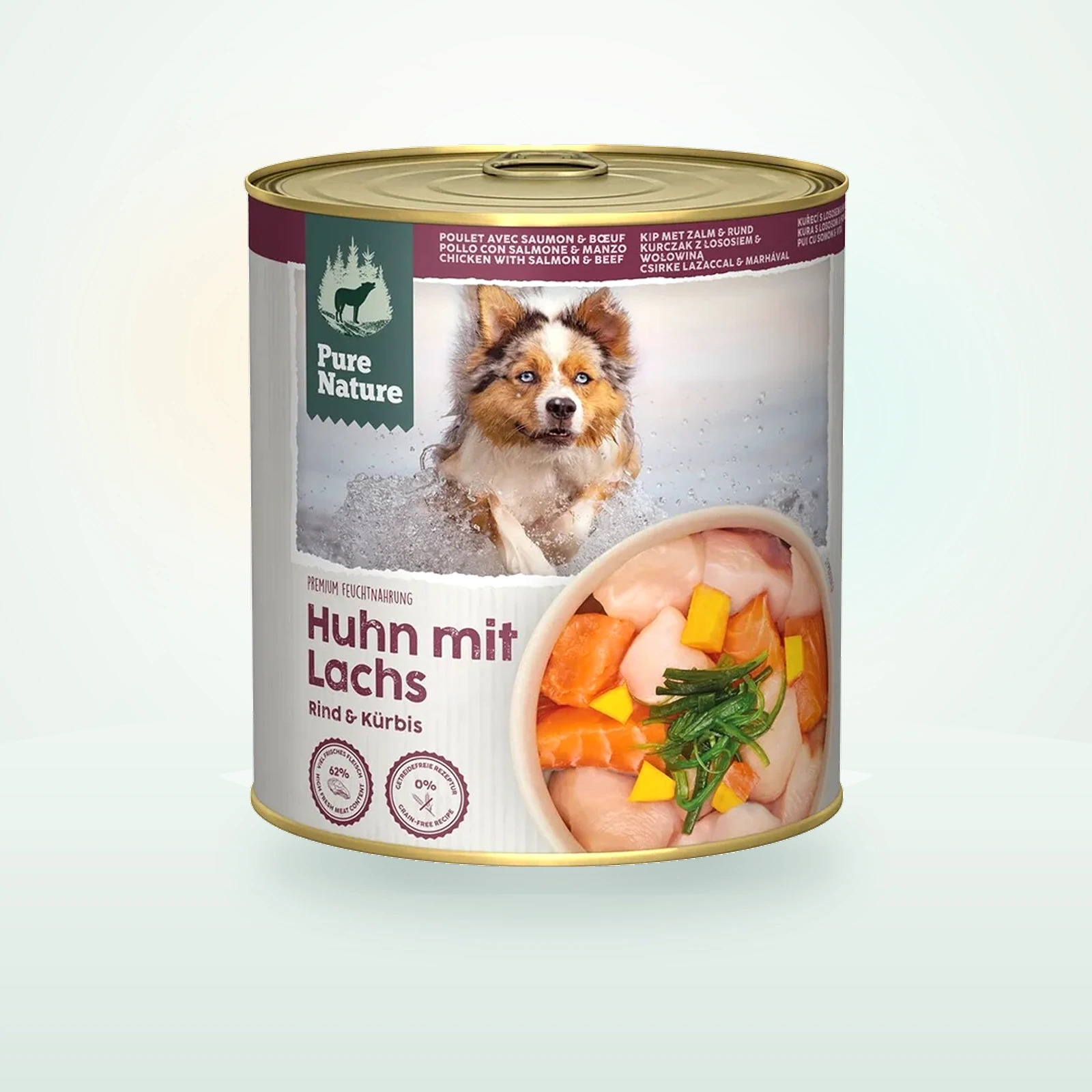 Pure Nature nourriture humide chien adulte Rind mit Lamm & Huhn