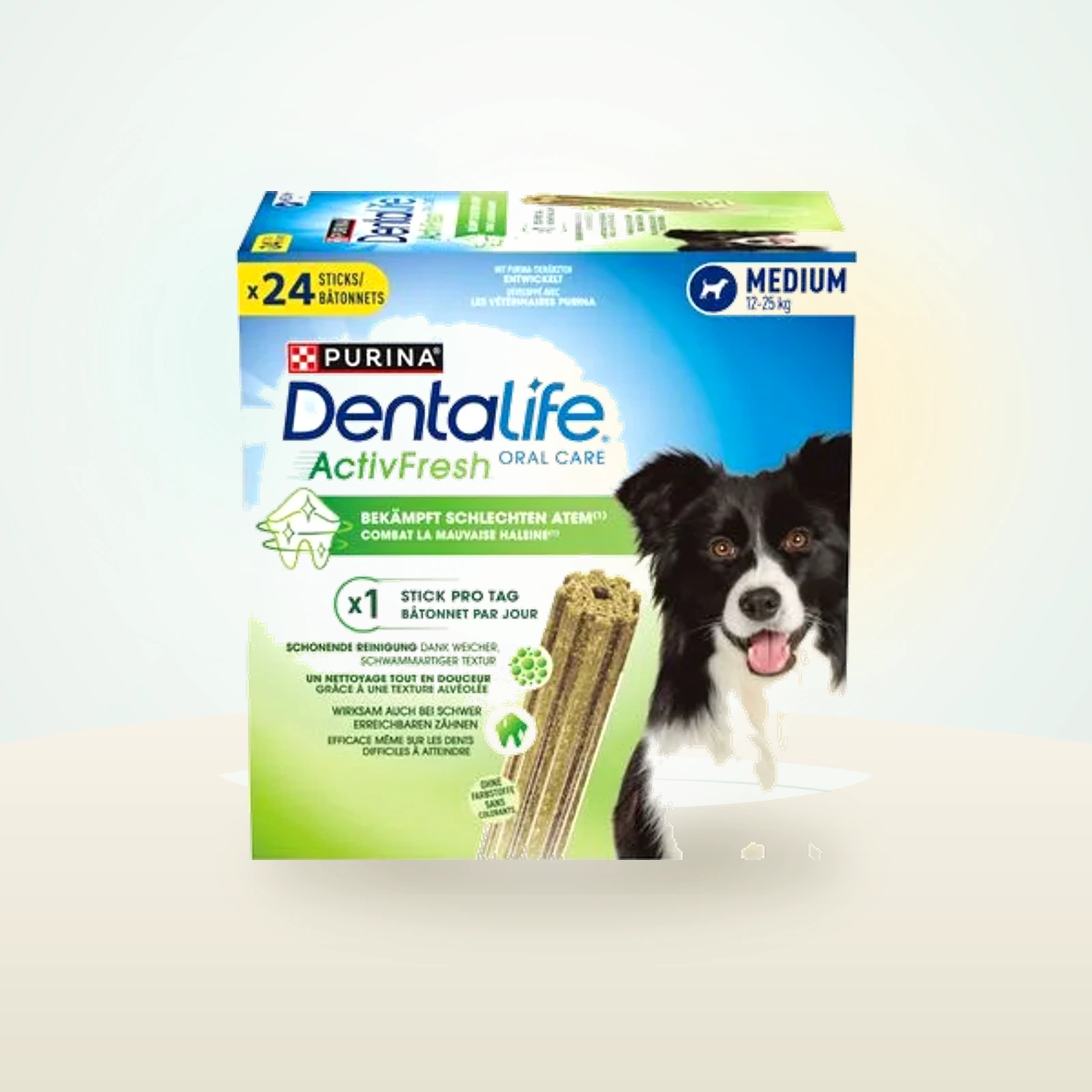 Purina Dentalife Active Fresh snacks dentales para perros medianos