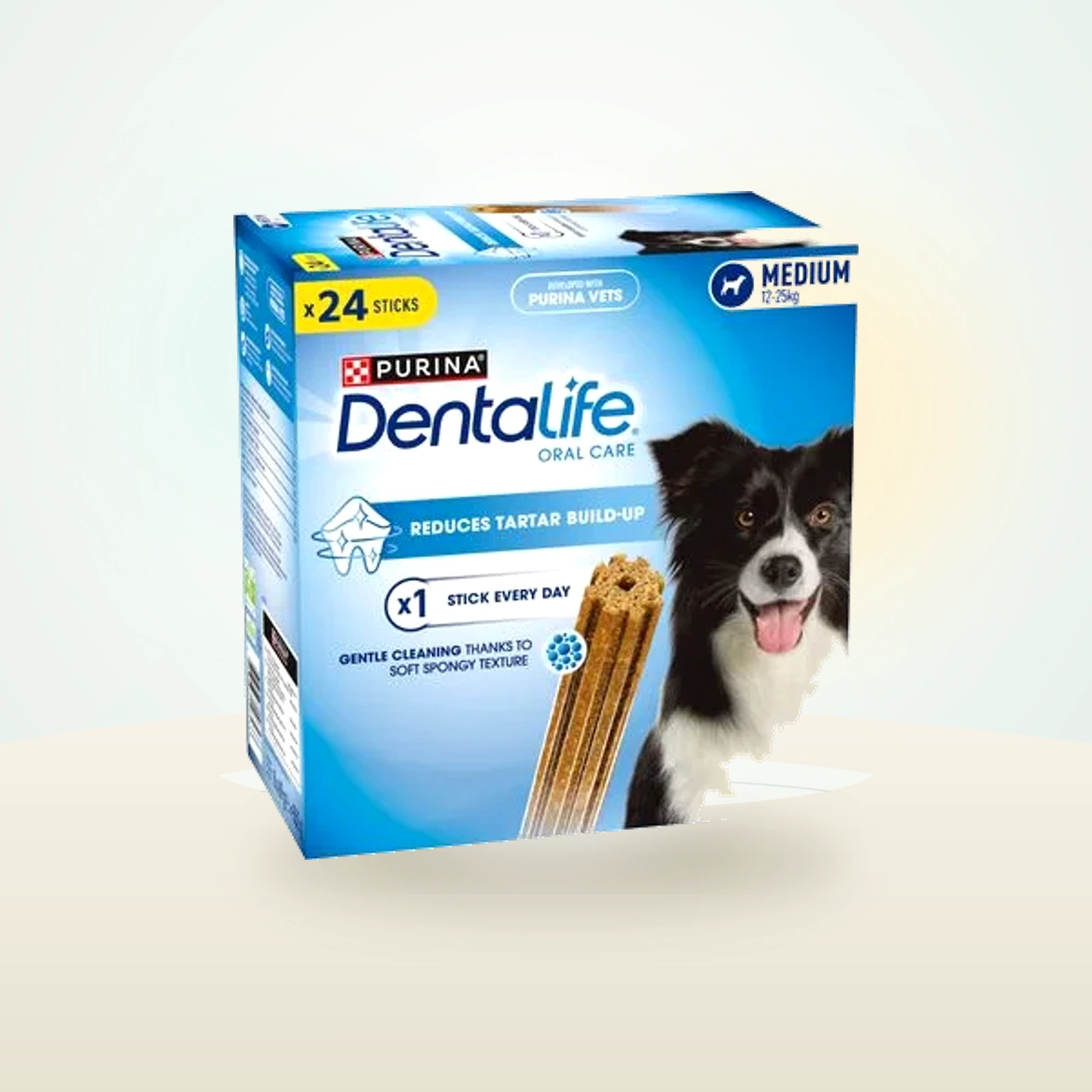 Purina Dentalife snacks dentales para perros medianos