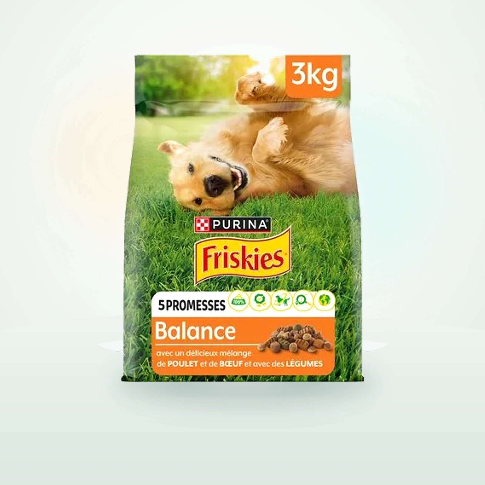 Purina FRISKIES Balance poulet, bœuf, légumes