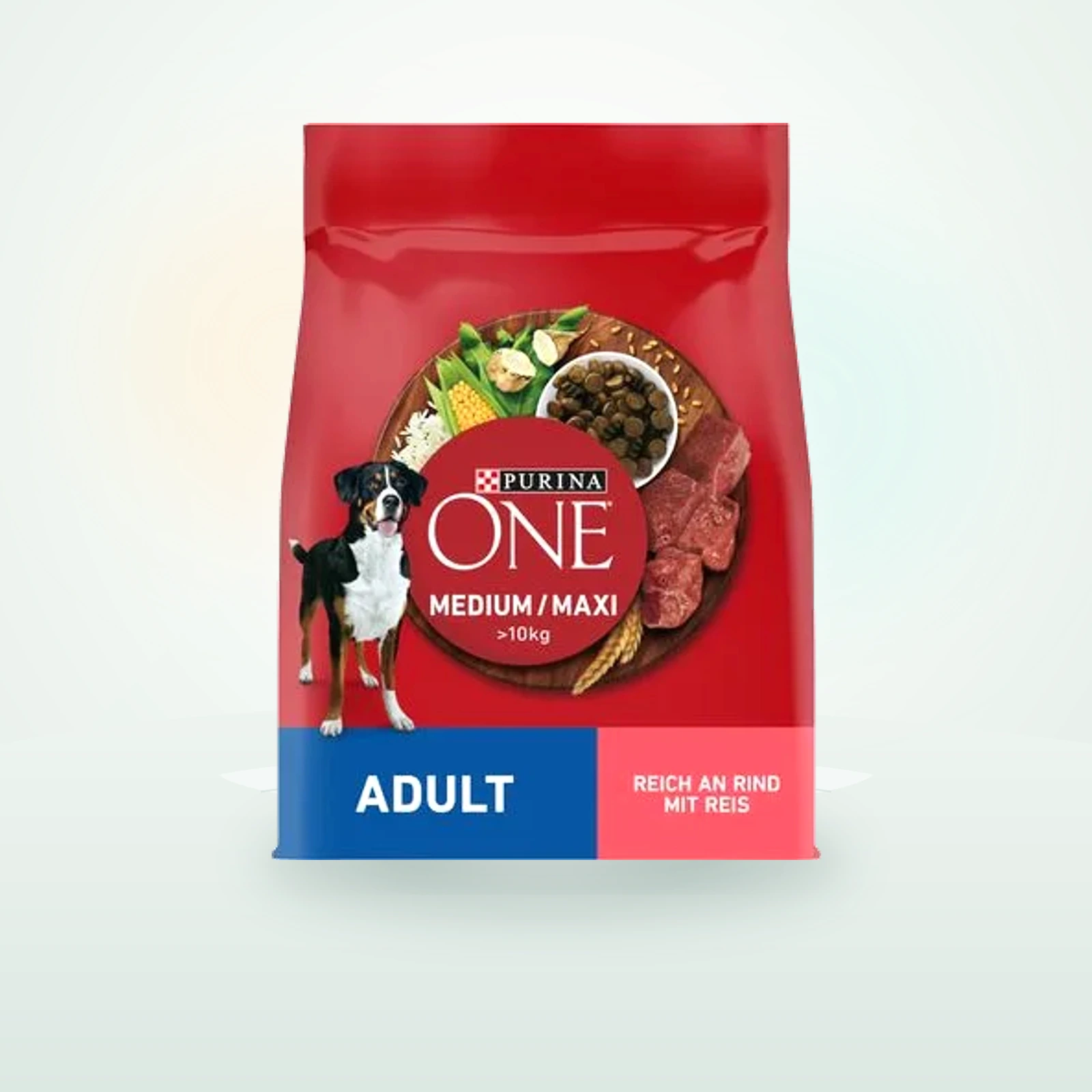 Purina One Medium/Maxi Adult Rind & Reis
