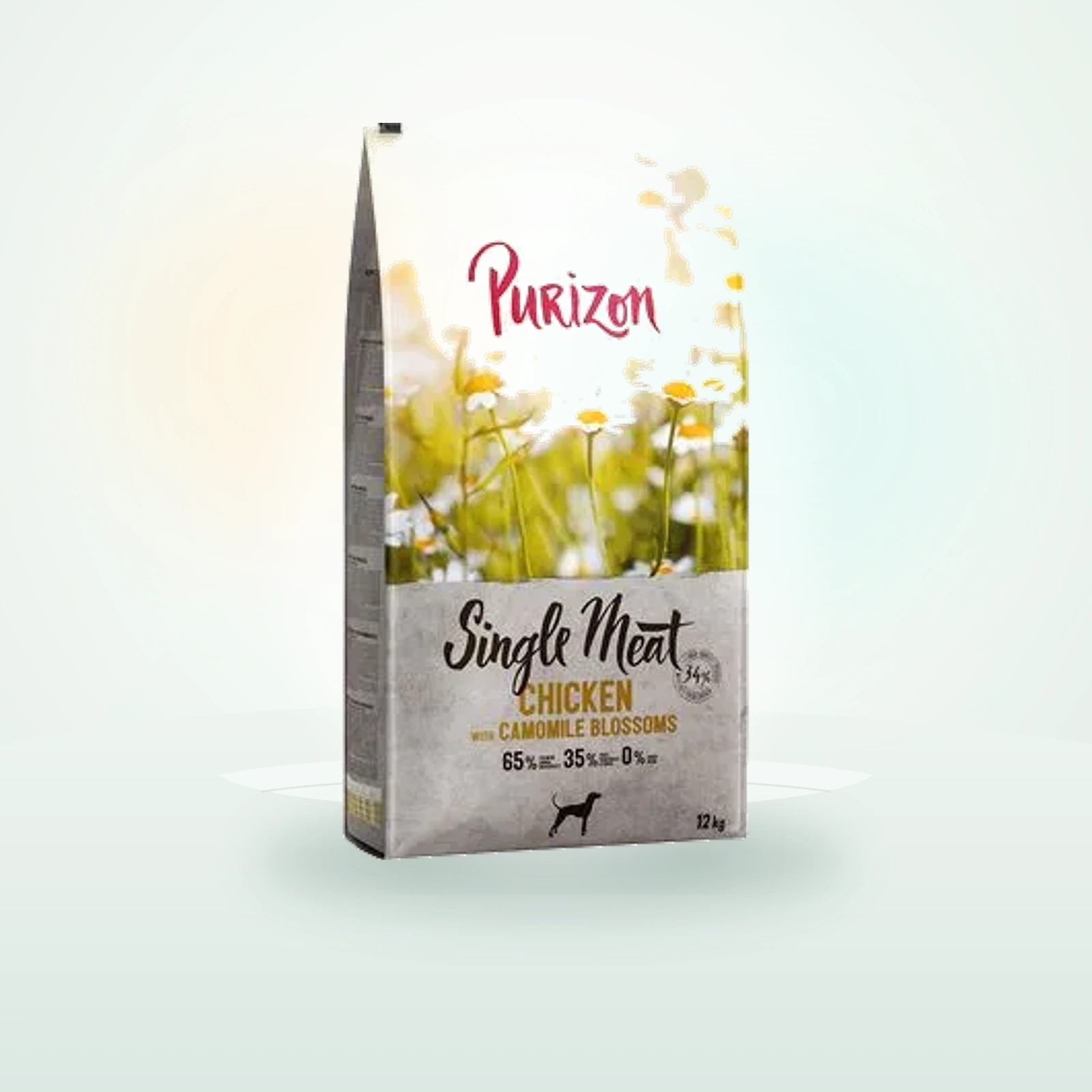 Purizon Single Meat Adult frango com flor de camomila e abóbora-sem cereais