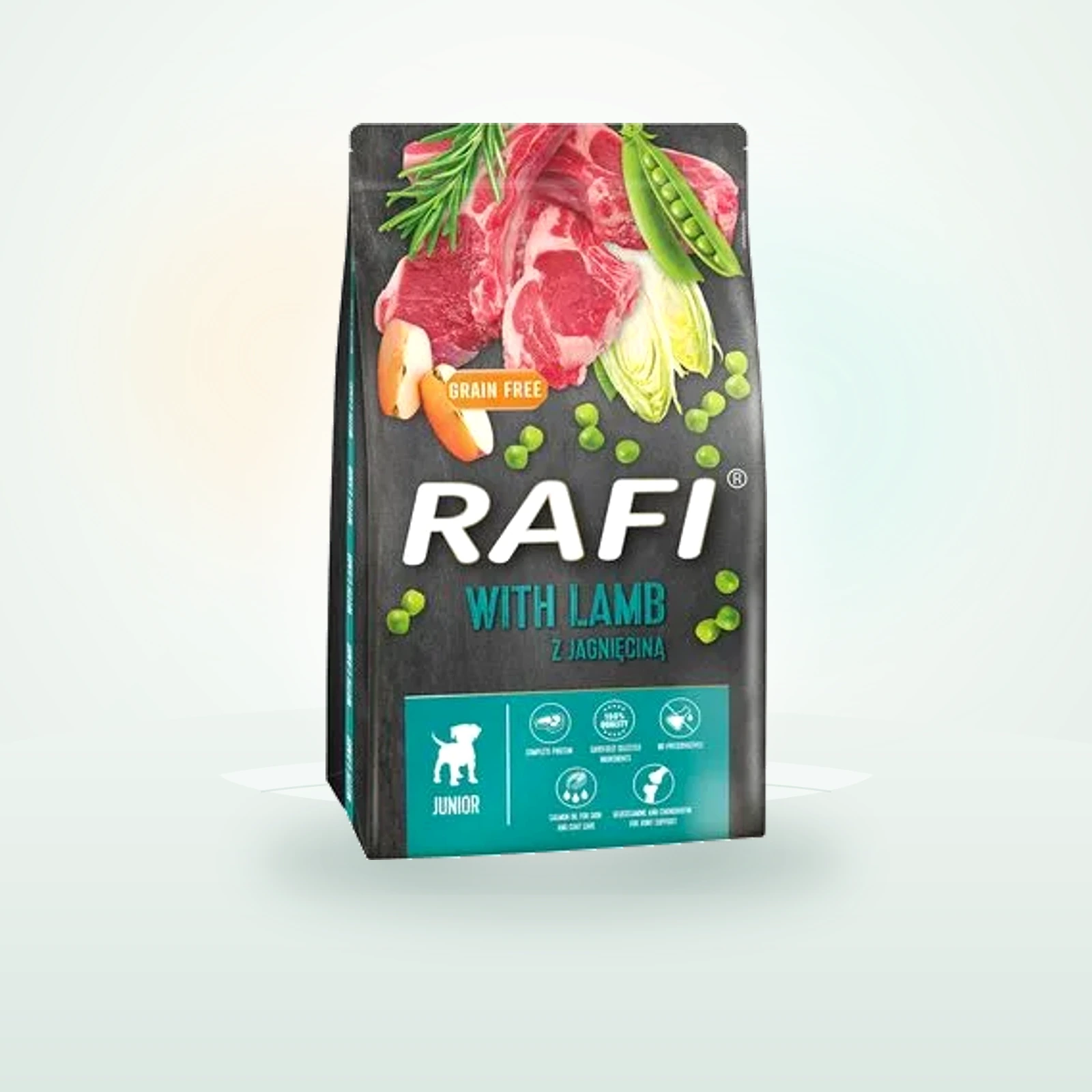 Rafi junior avec agneau