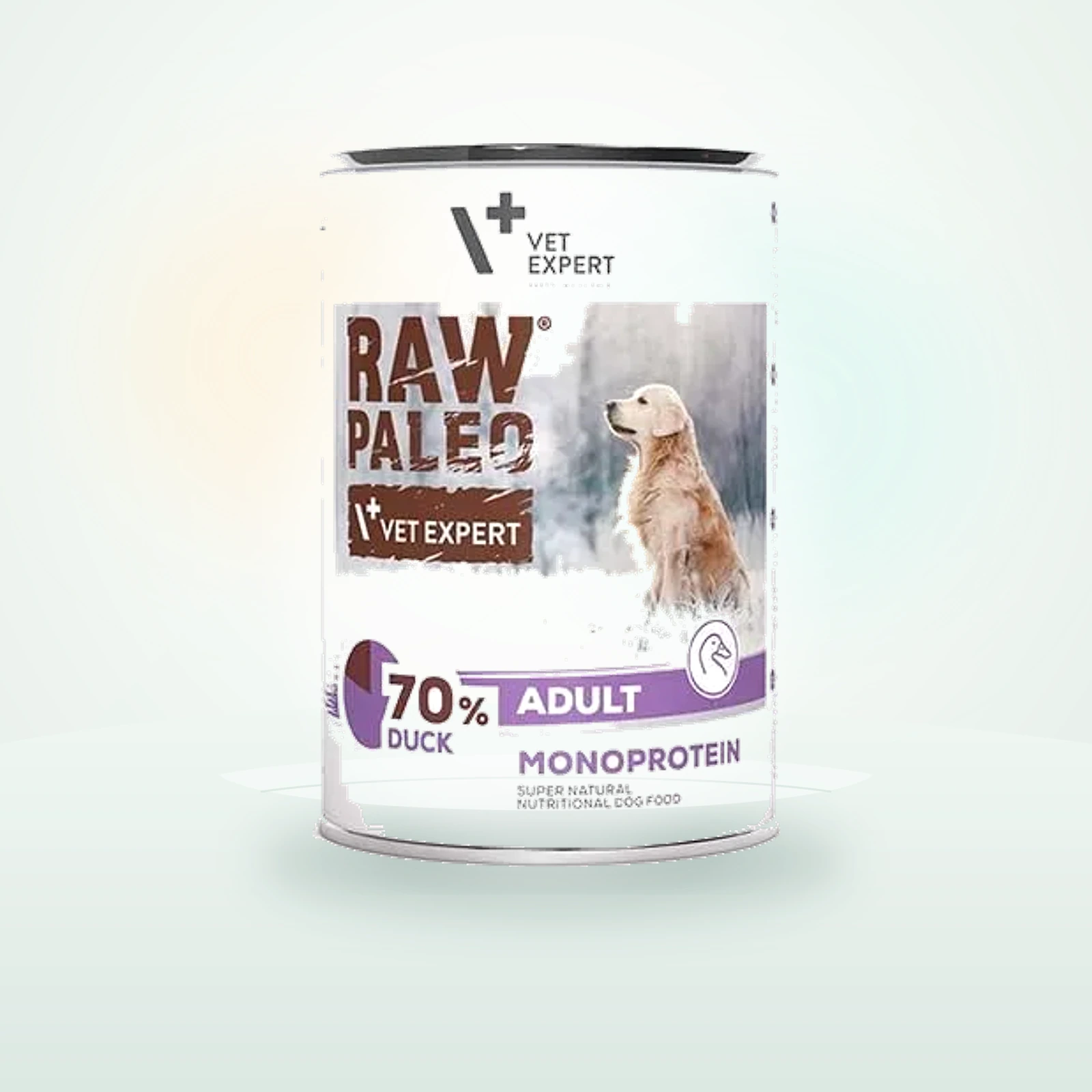 RAW PALEO VET EXPERT Raw Paleo Kaczka/Duck Adult Can