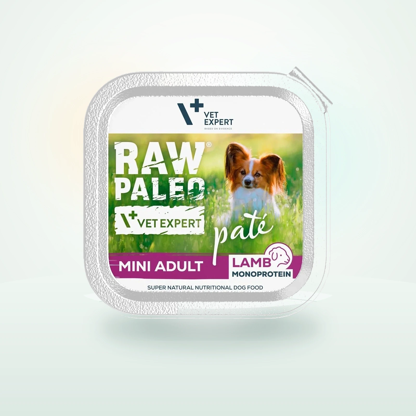 RAW PALEO VET EXPERT RAW PALEO Pate Adult Mini Lamb pasztet dla psów ras małych jagnięcia