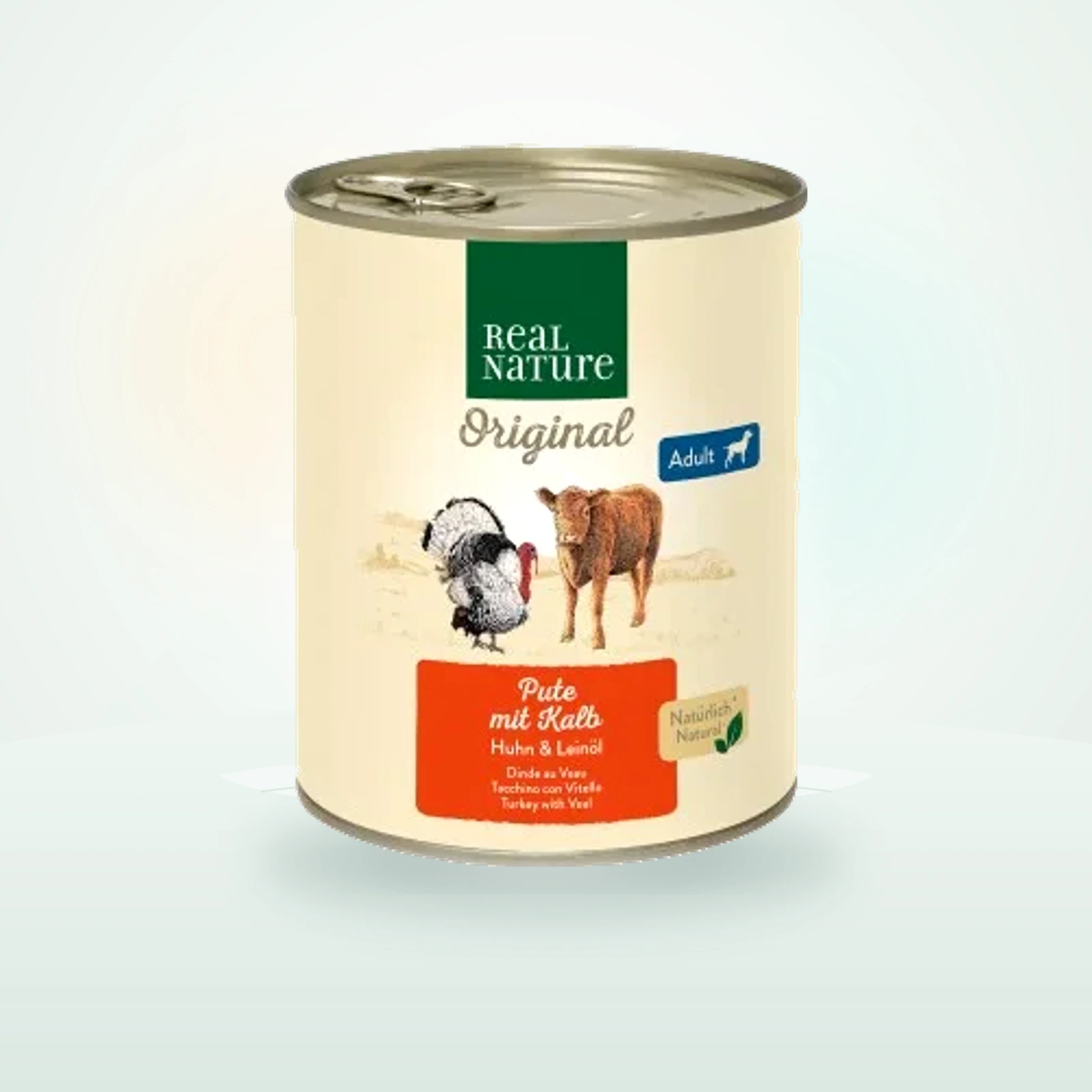 REAL NATURE Adult Pute mit Kalb