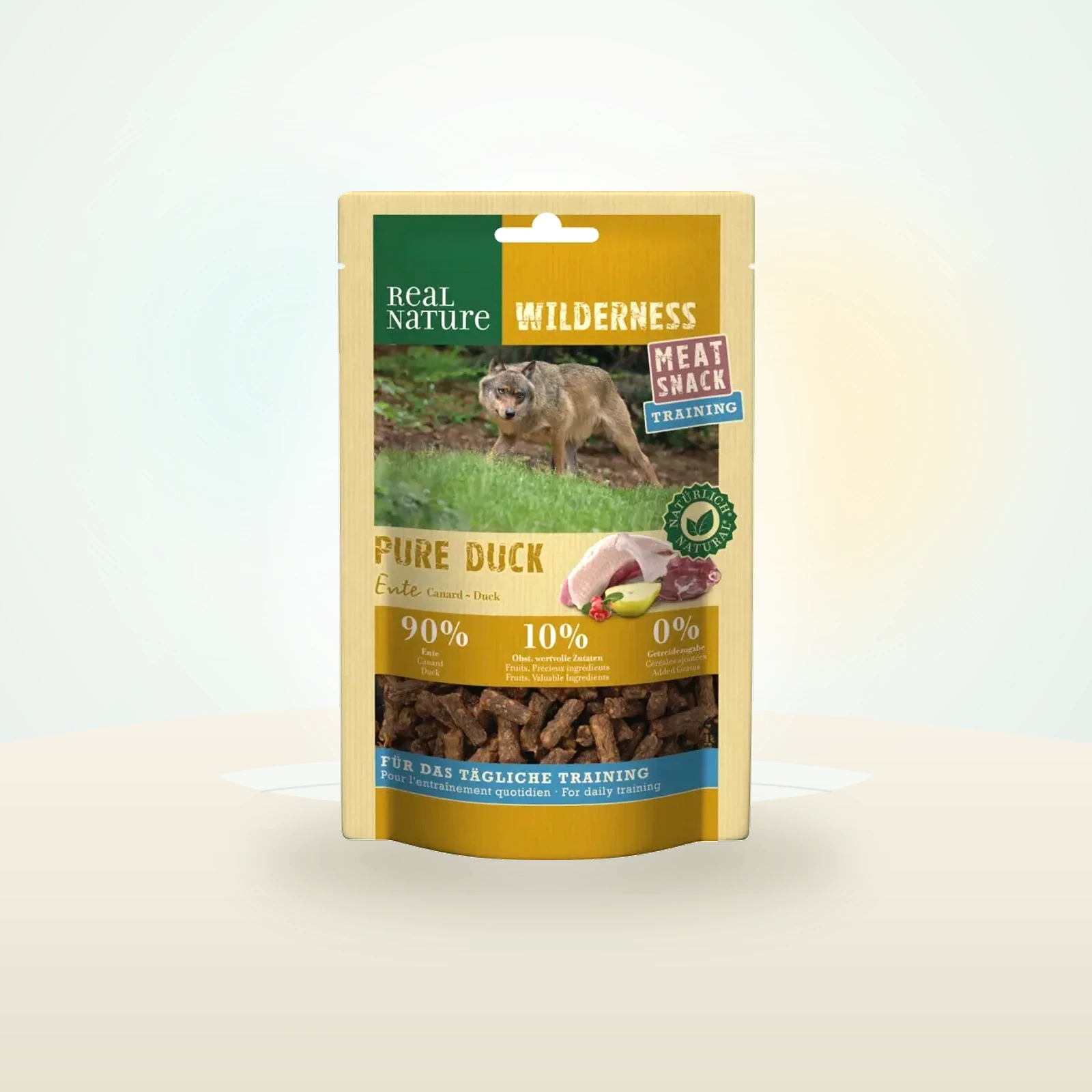 REAL NATURE Adult Wilderness Pure Duck snack minis and