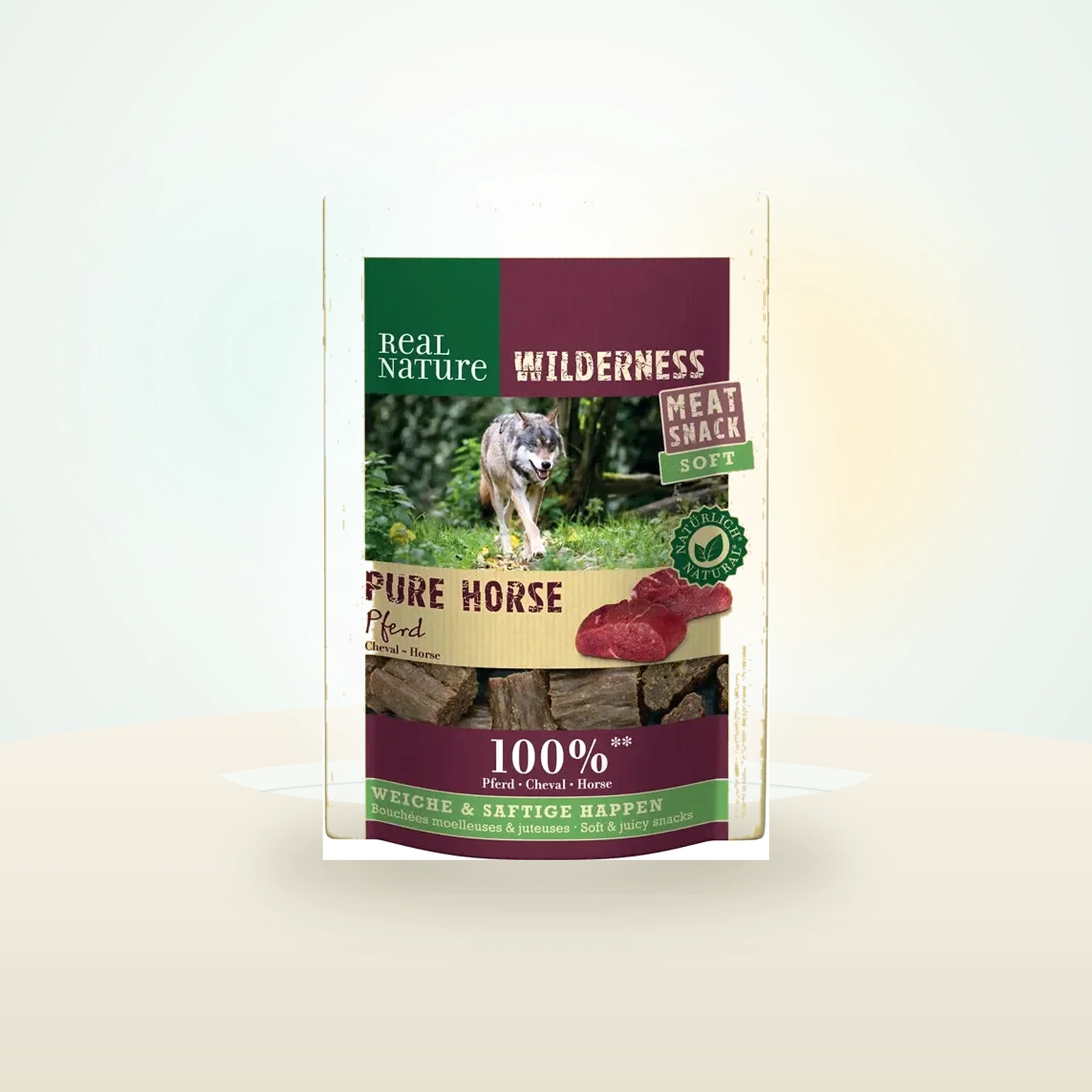 REAL NATURE Adult Wilderness Soft snack hest