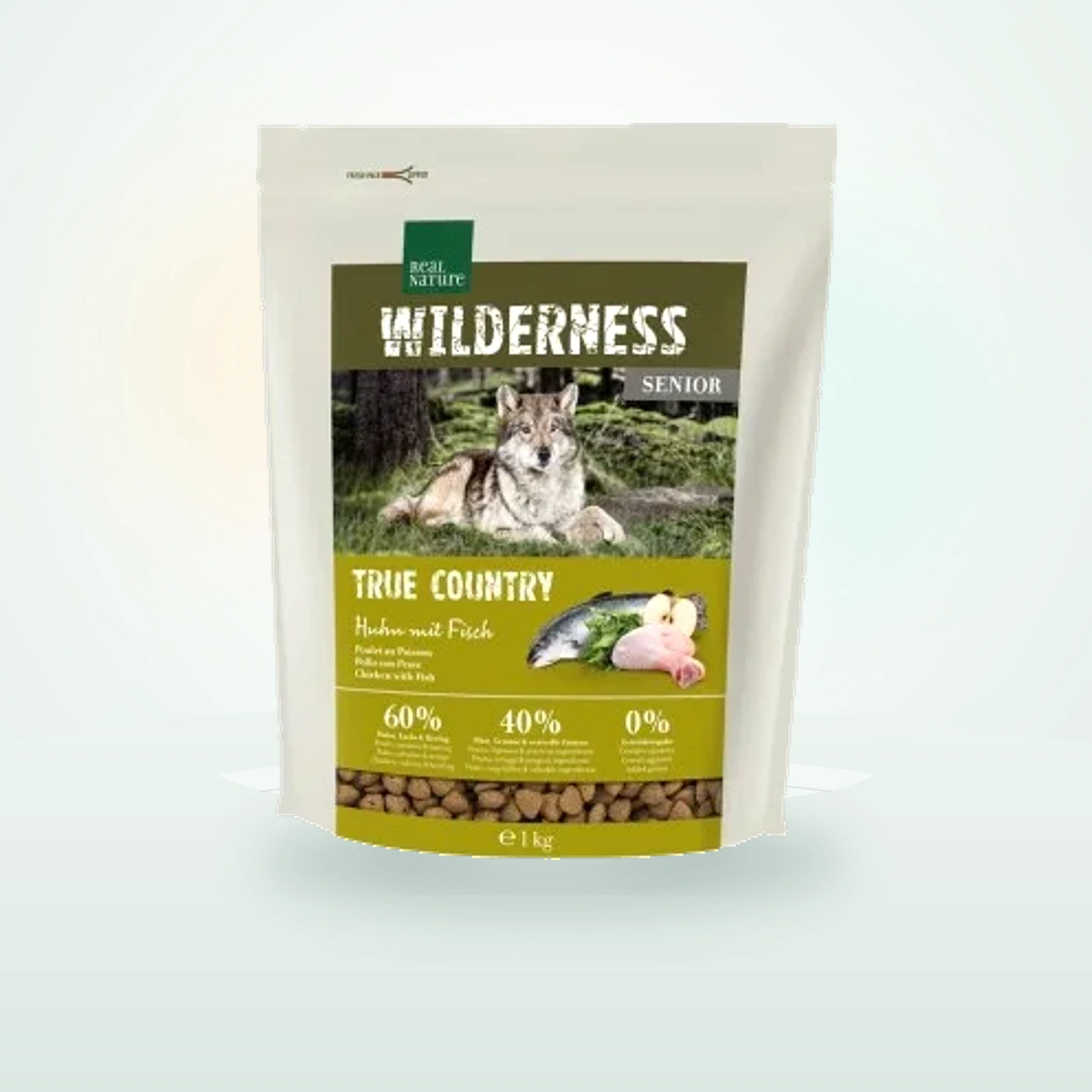 REAL NATURE WILDERNESS Senior True Country Poulet au poisson