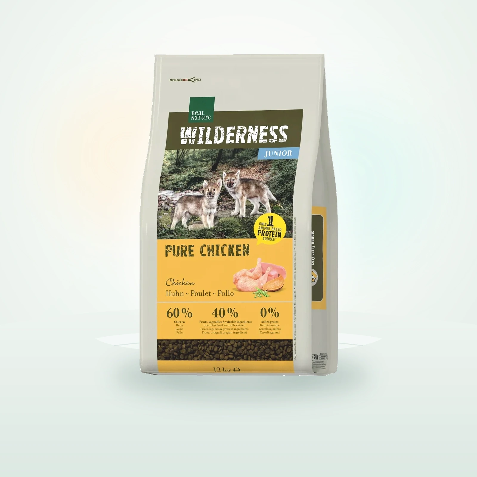 REAL NATURE WILDERNESS Trockenfutter für Hunde Pure Chicken Junior Pure Chicken