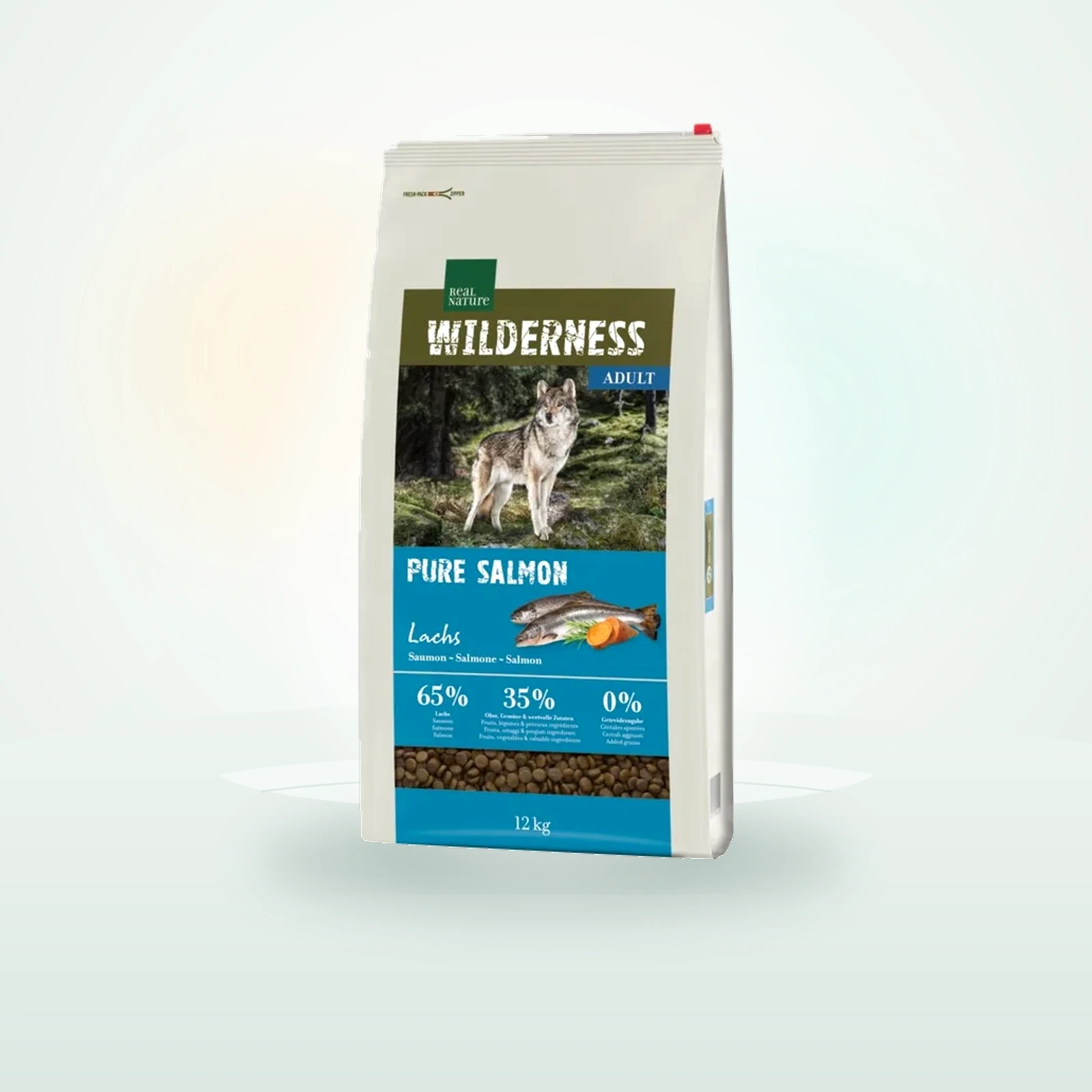 REAL NATURE WILDERNESS Trockenfutter Hund, Adult, Pure Salmon