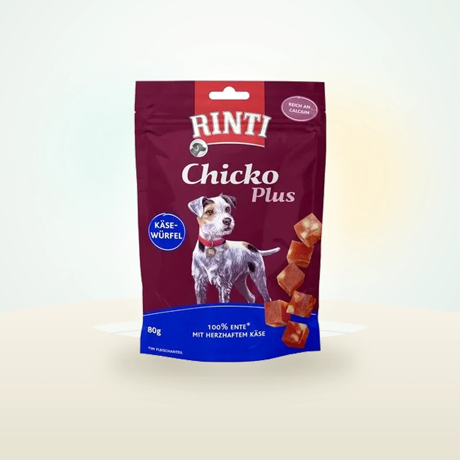 Rinti Chicko Plus Dés de fromage & canard