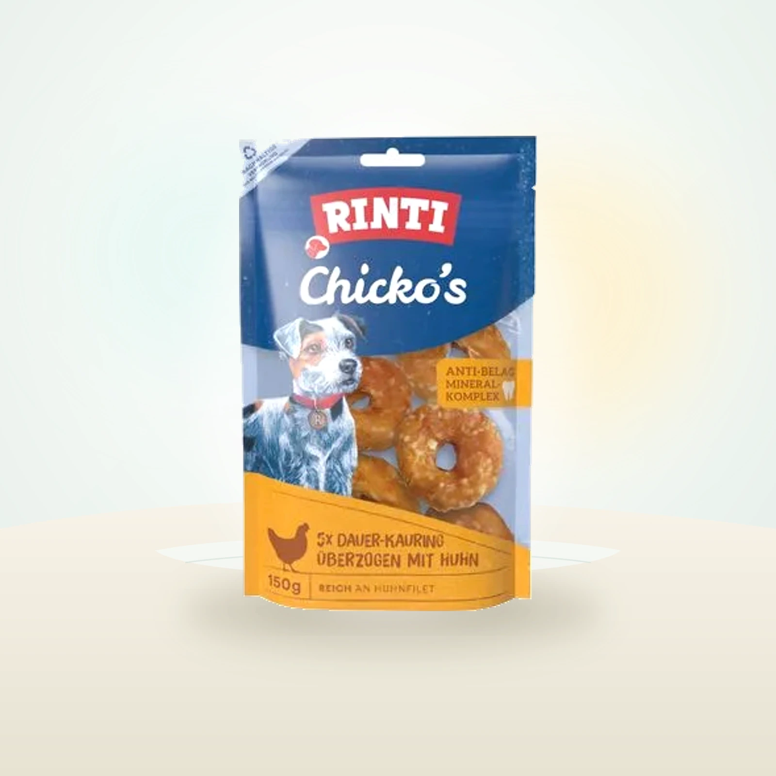 Rinti Chicko's Long-lasting Chewing Rings with Chicken