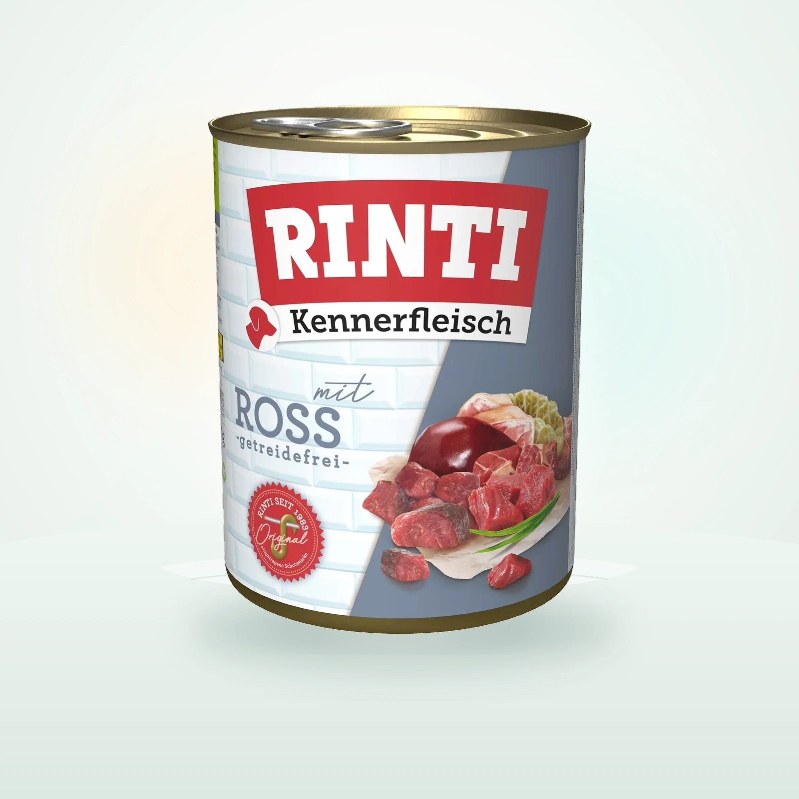 Rinti Kennerfleisch nourriture humide pour chien, adulte, boîte, Cheval