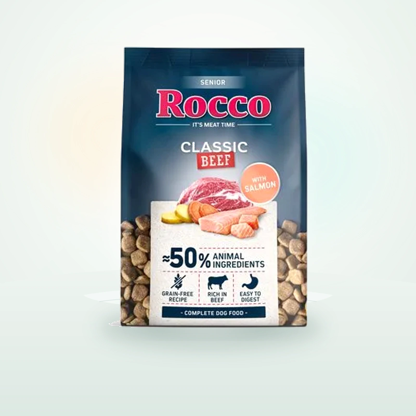 Rocco Senior Classic vacuno con salmón