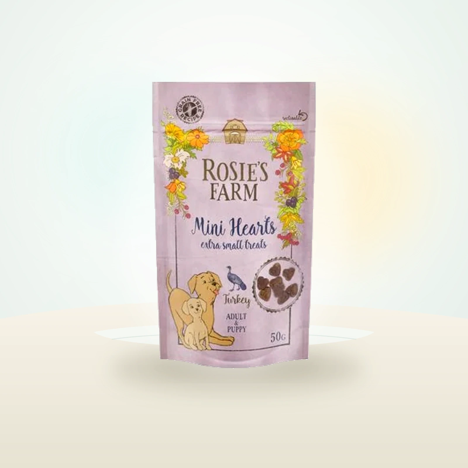 Rosie's Farm Puppy Mini Hearts - Turkey
