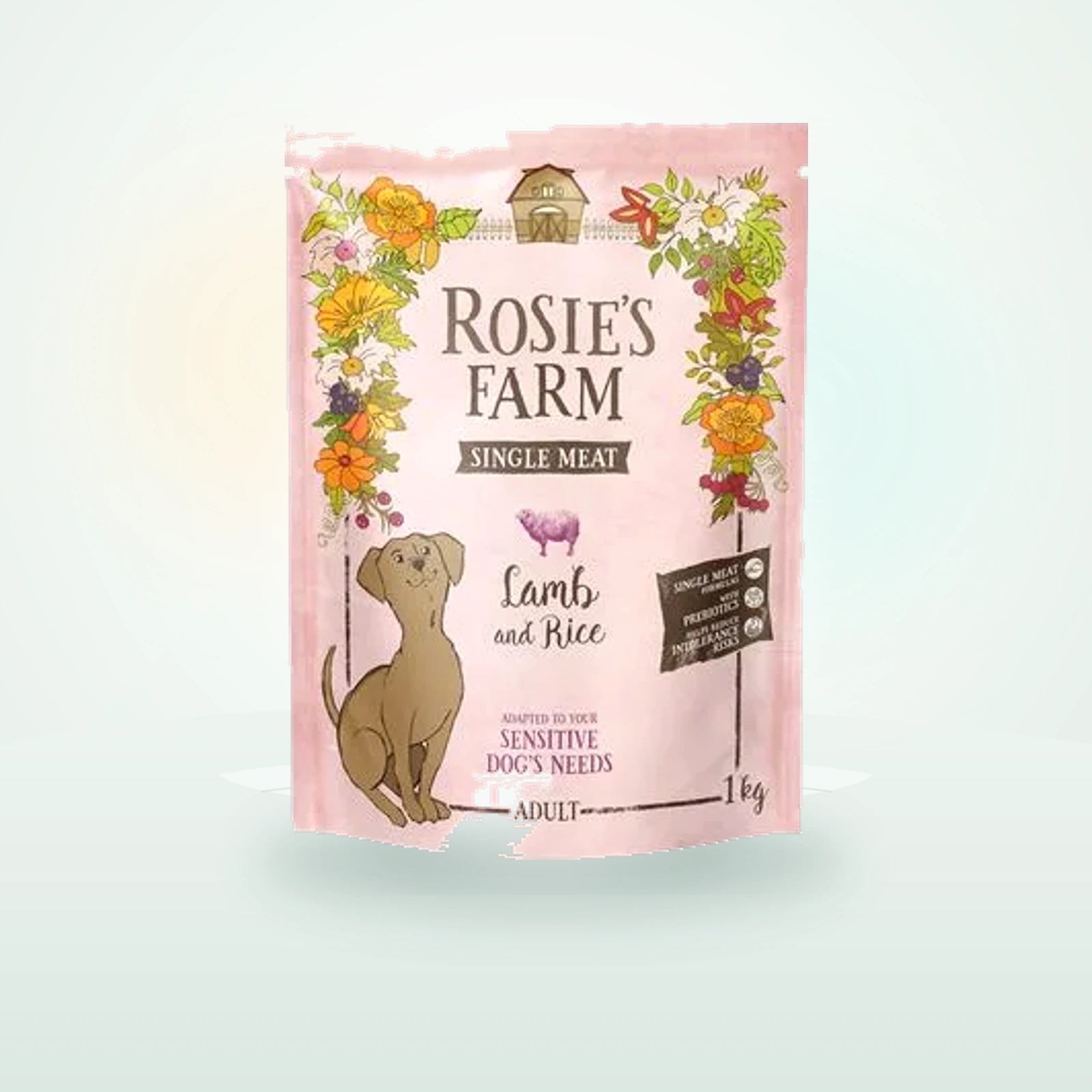 Rosie's Farm Single Meat Adult cordero con arroz