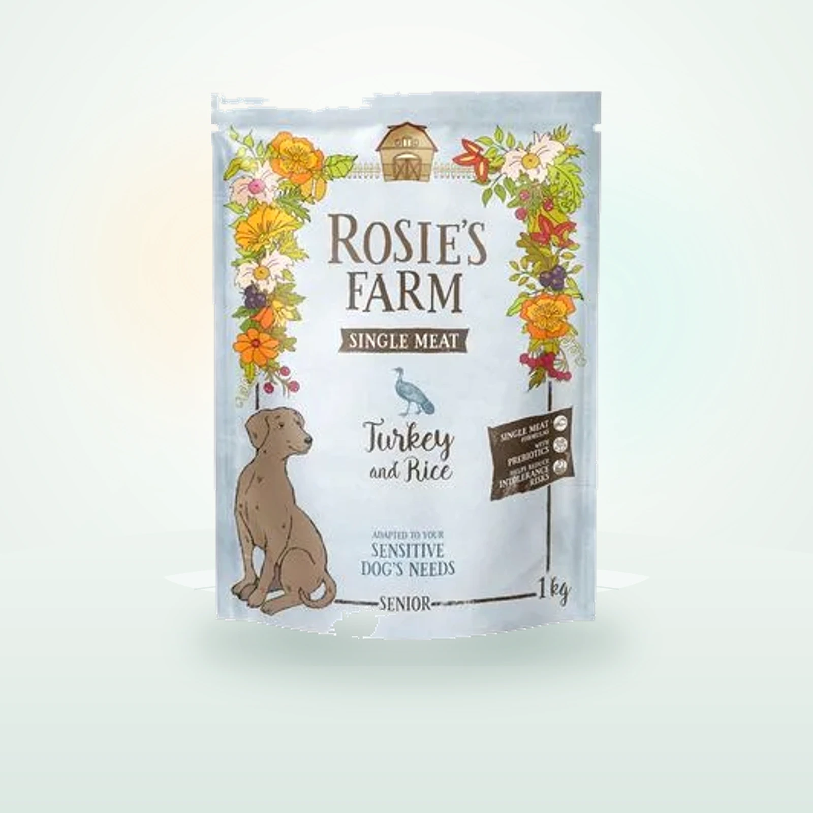 Rosie's Farm Single Meat Senior pavo con arroz