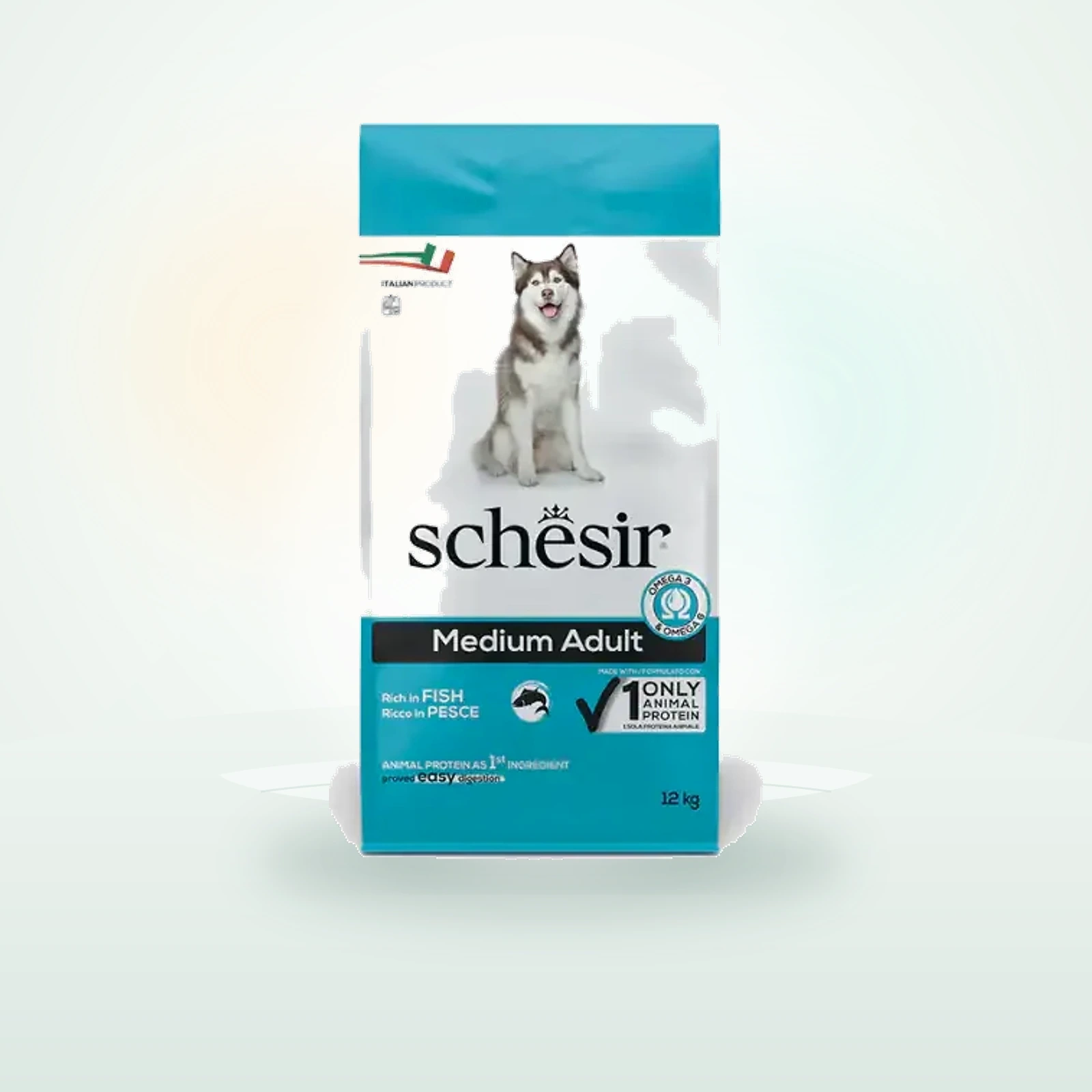 Schesir Dog Adult Medium Maintenance Pesce