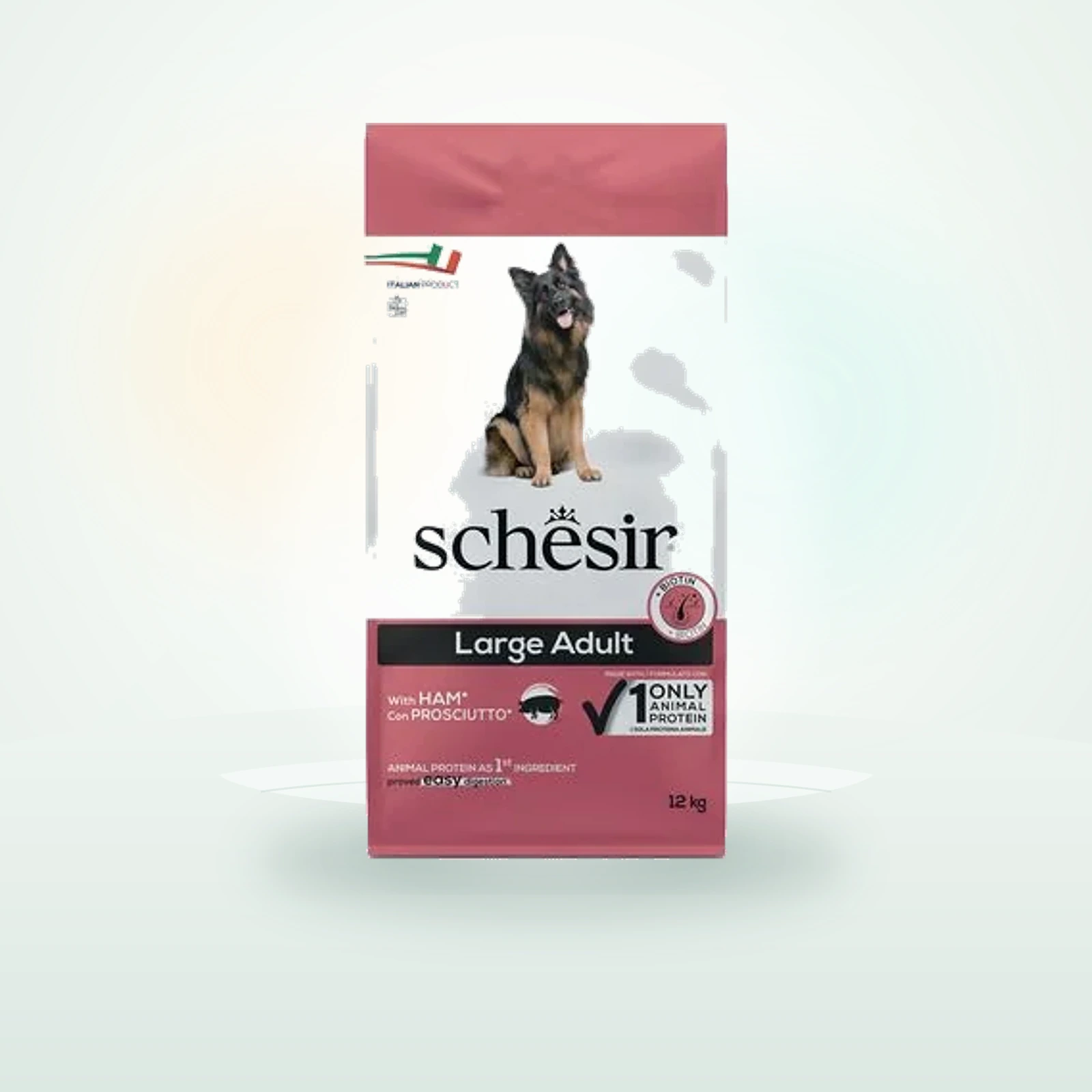 Schesir Dog Large Adult with Ham