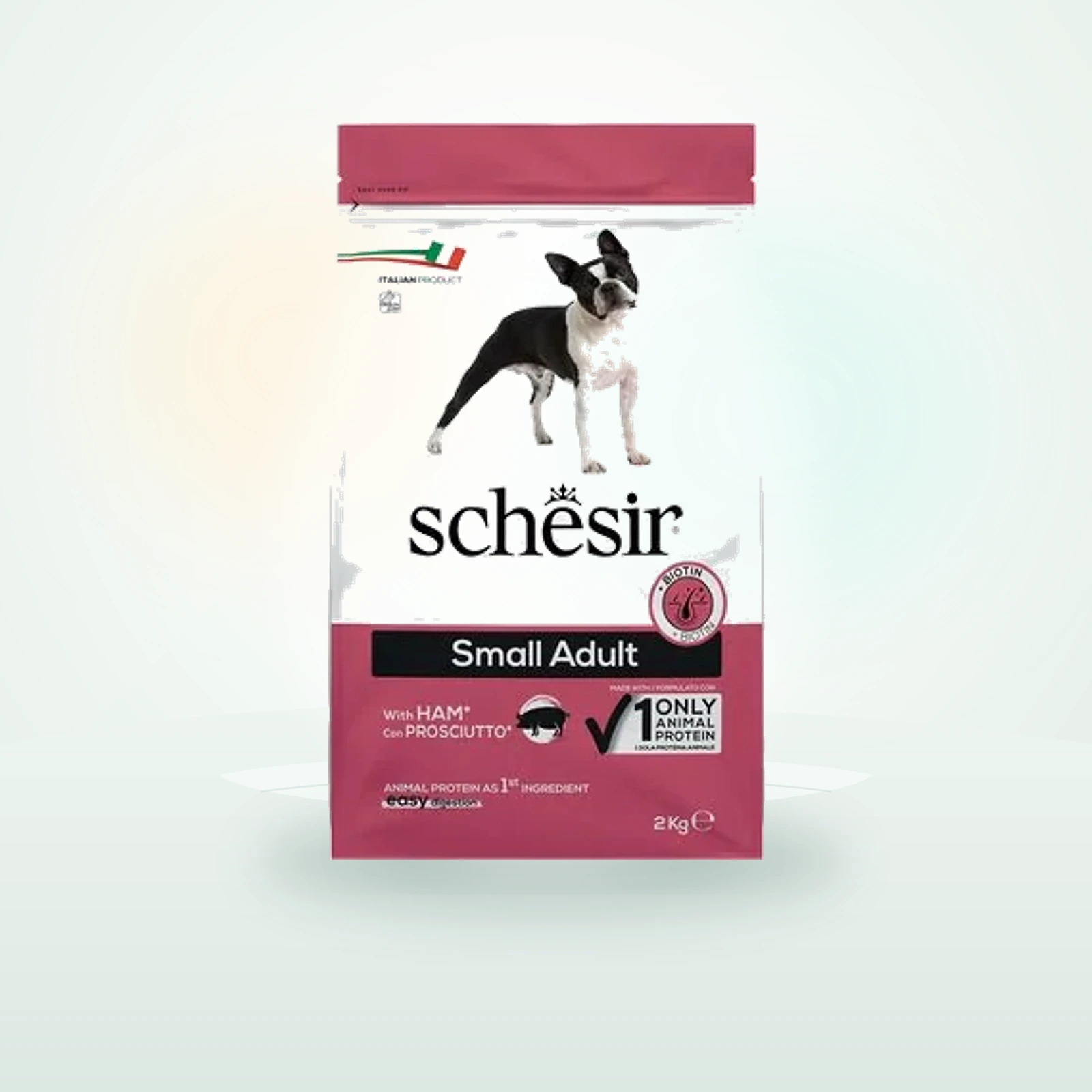 Schesir Dog Small Adult with Ham