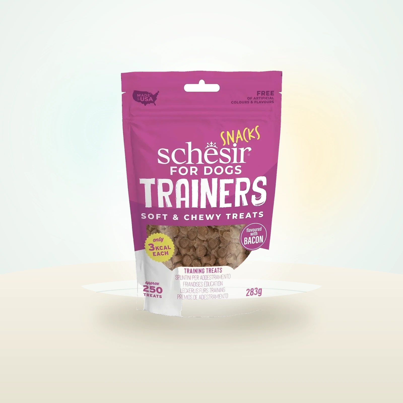 Schesir Dog Snack Traning Bacon