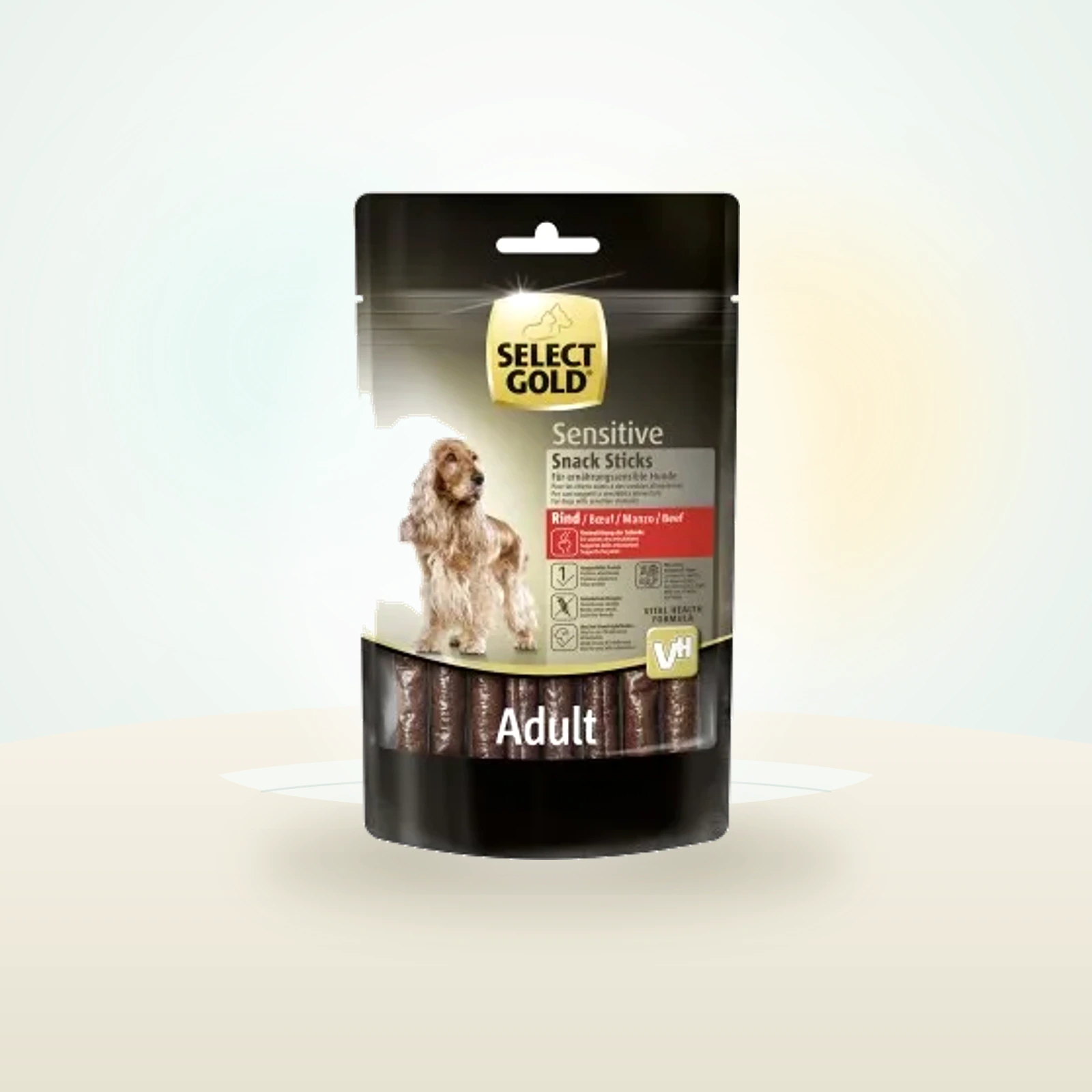 SELECT GOLD Friandise Sensitive Sticks pour chien Bœuf