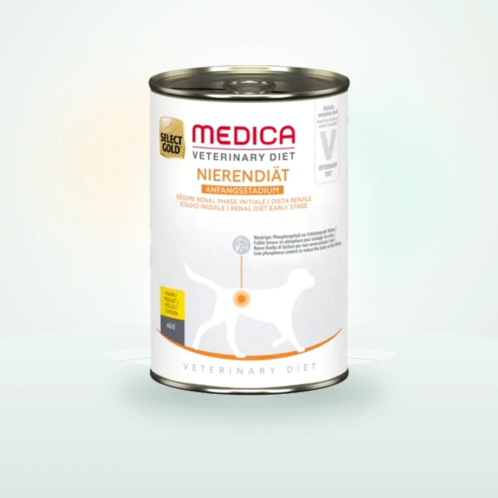 SELECT GOLD Medica Nassfutter Hund Adult Nierendiät Anfangsphase, Huhn