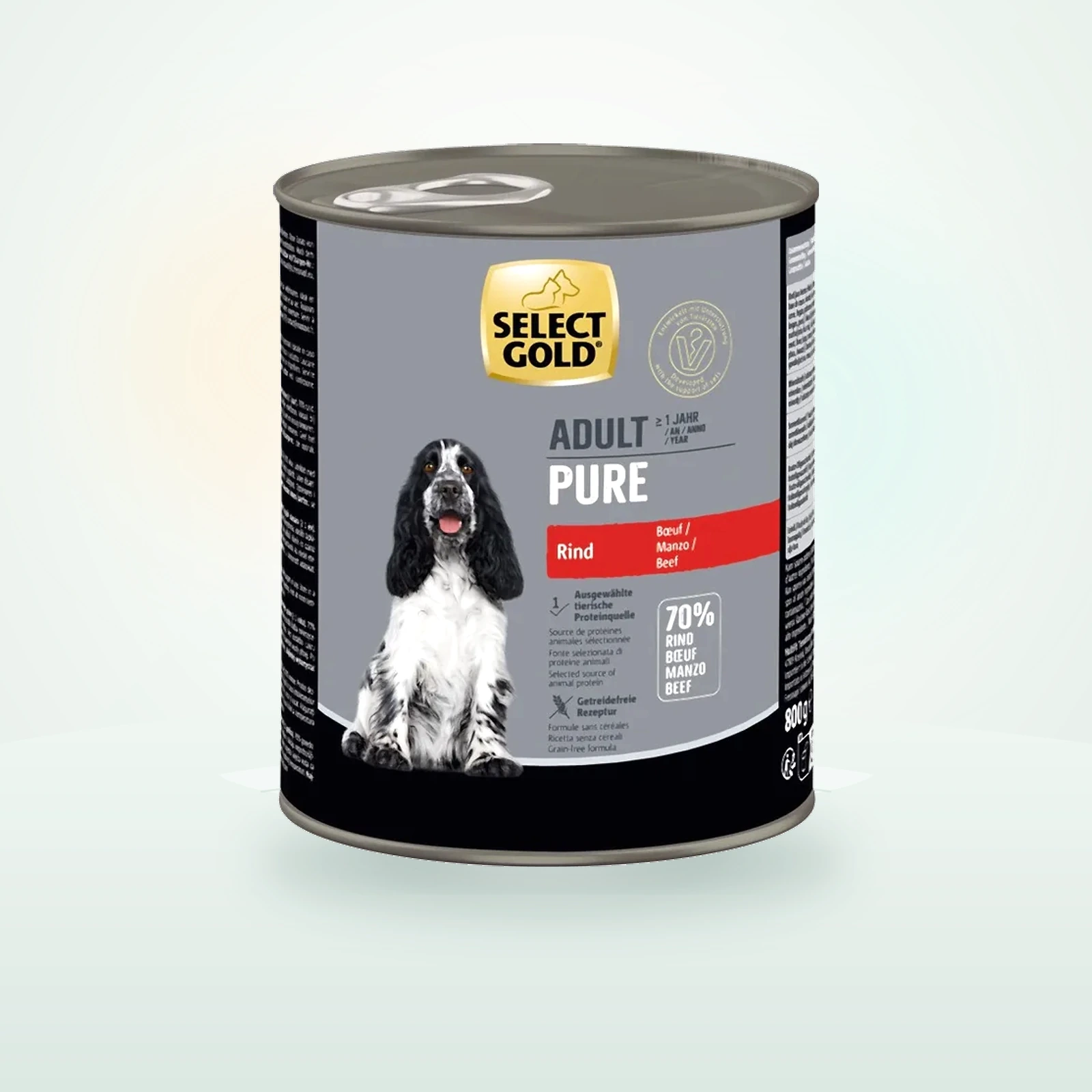 SELECT GOLD Pure Boîtes de Nourriture humide Chien Adulte Bœuf