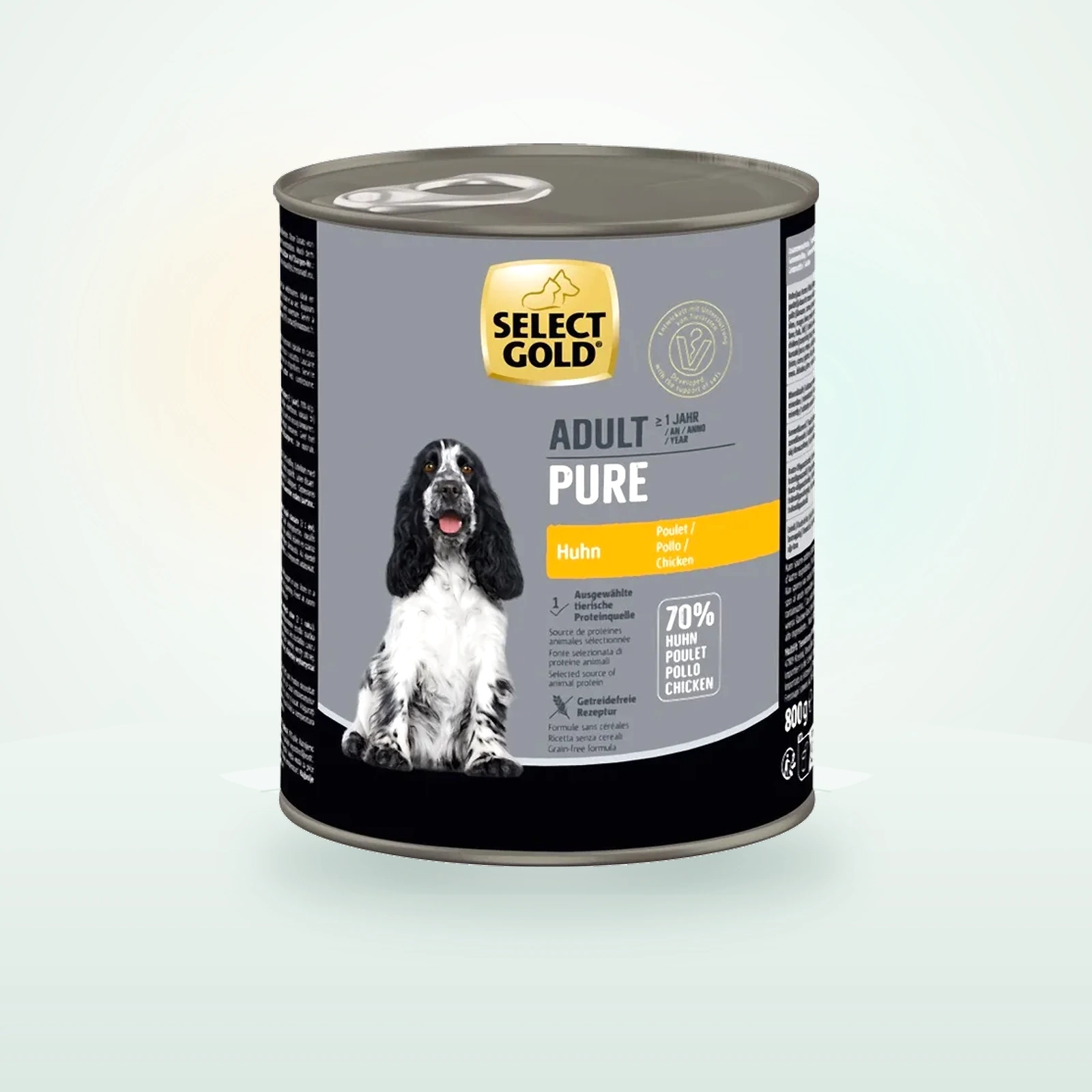 SELECT GOLD Pure Boîtes de Nourriture humide Chien Adulte Poulet
