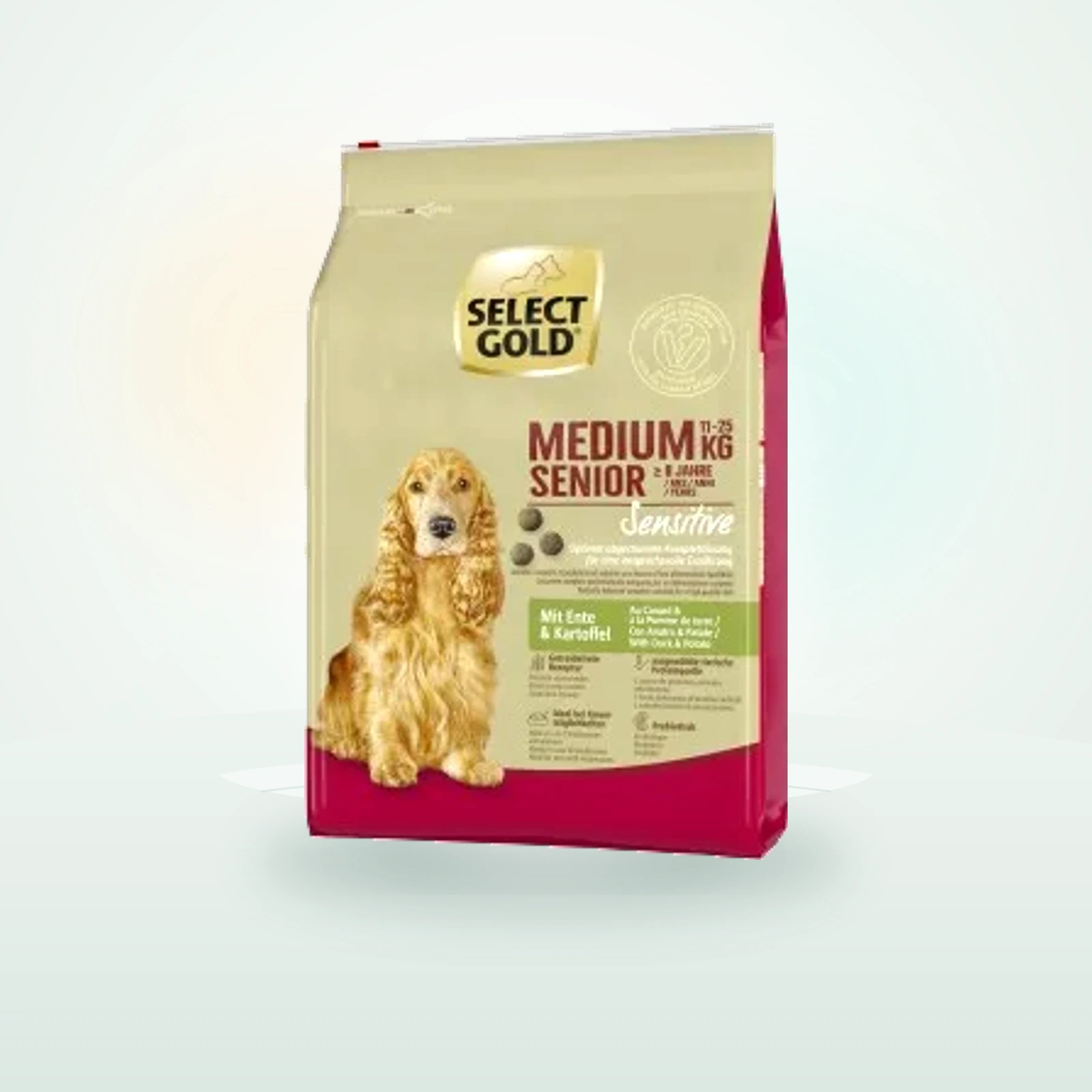 SELECT GOLD Sensitive Senior Medium Ente und Kartoffel