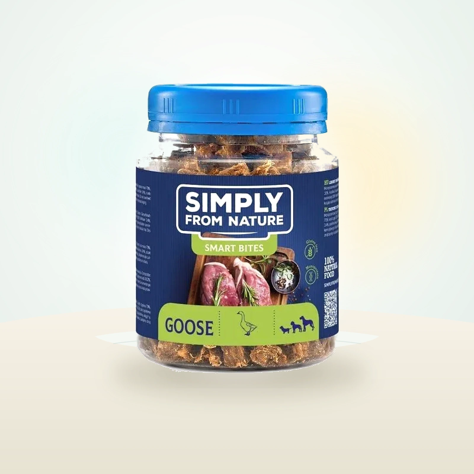 SIMPLY FROM NATURE Smart Bites Trenerki z gęsi dla psów