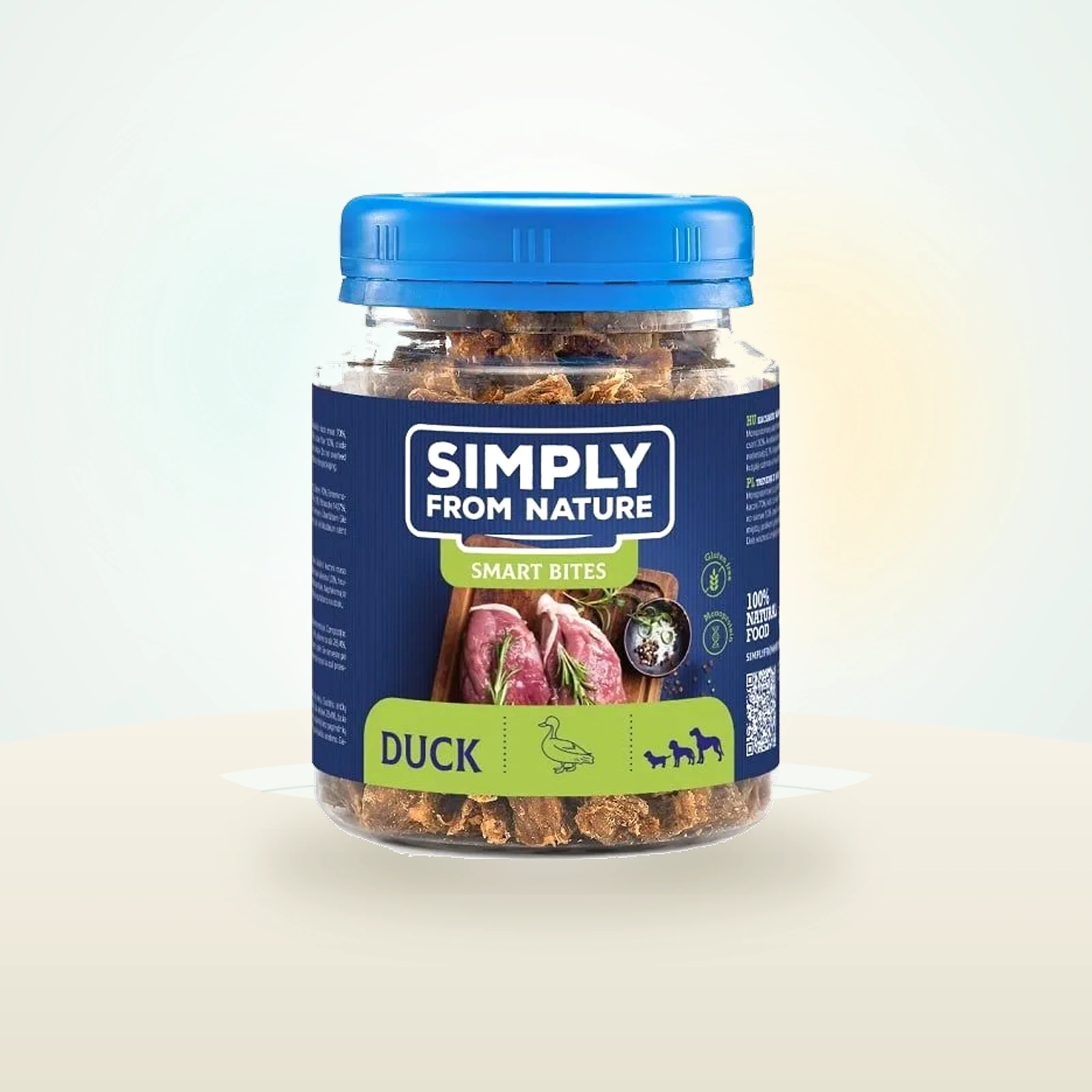 SIMPLY FROM NATURE Smart Bites Trenerki z kaczki dla psów