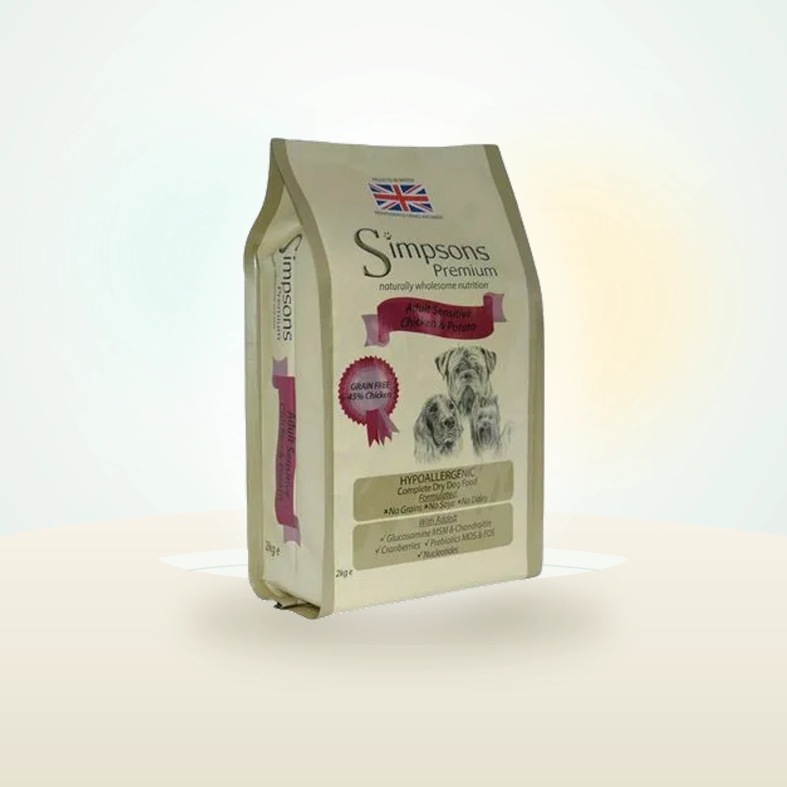 Simpsons Premium Sensitive Adult Kylling & Kartoffel