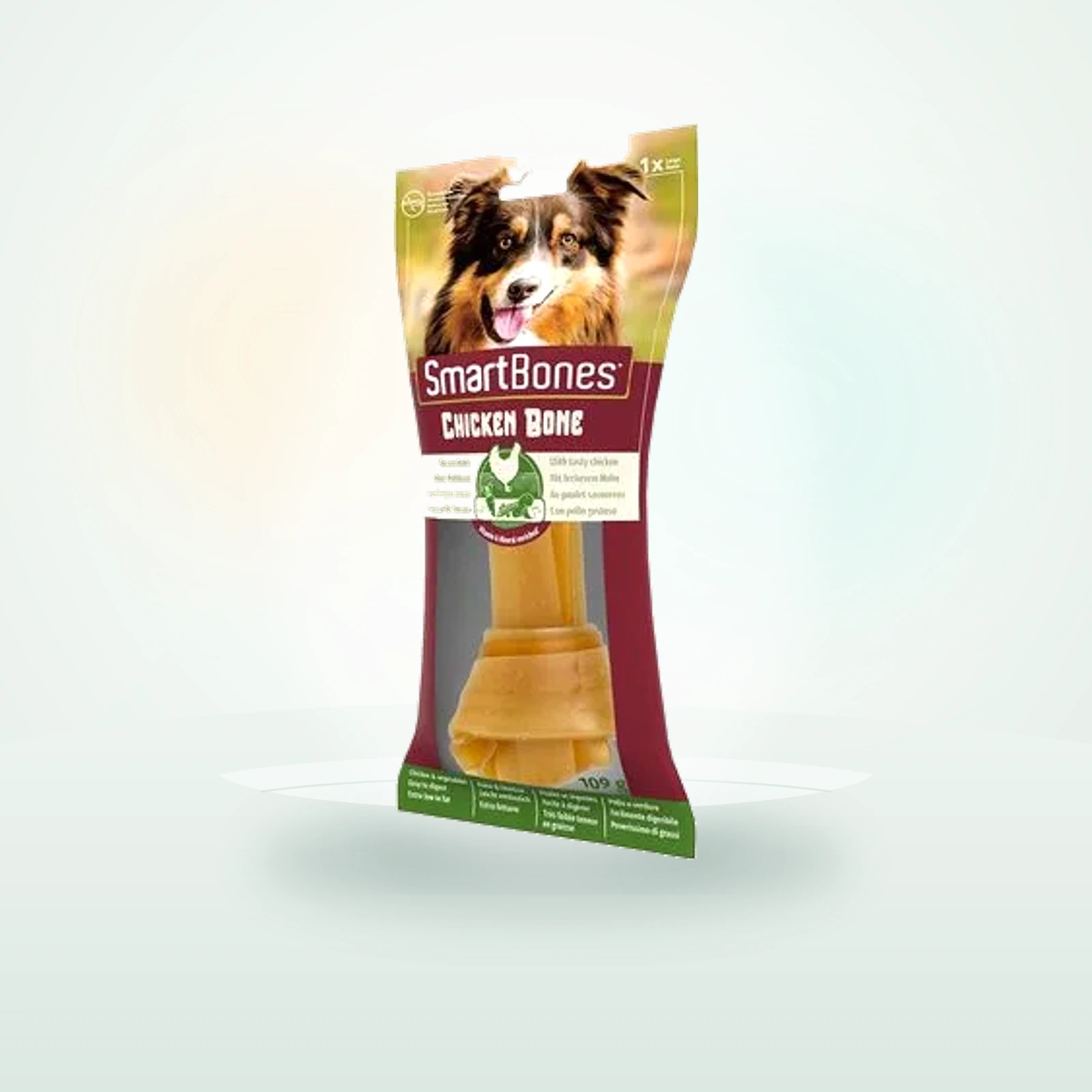 SmartBones huesos con pollo para perros grandes