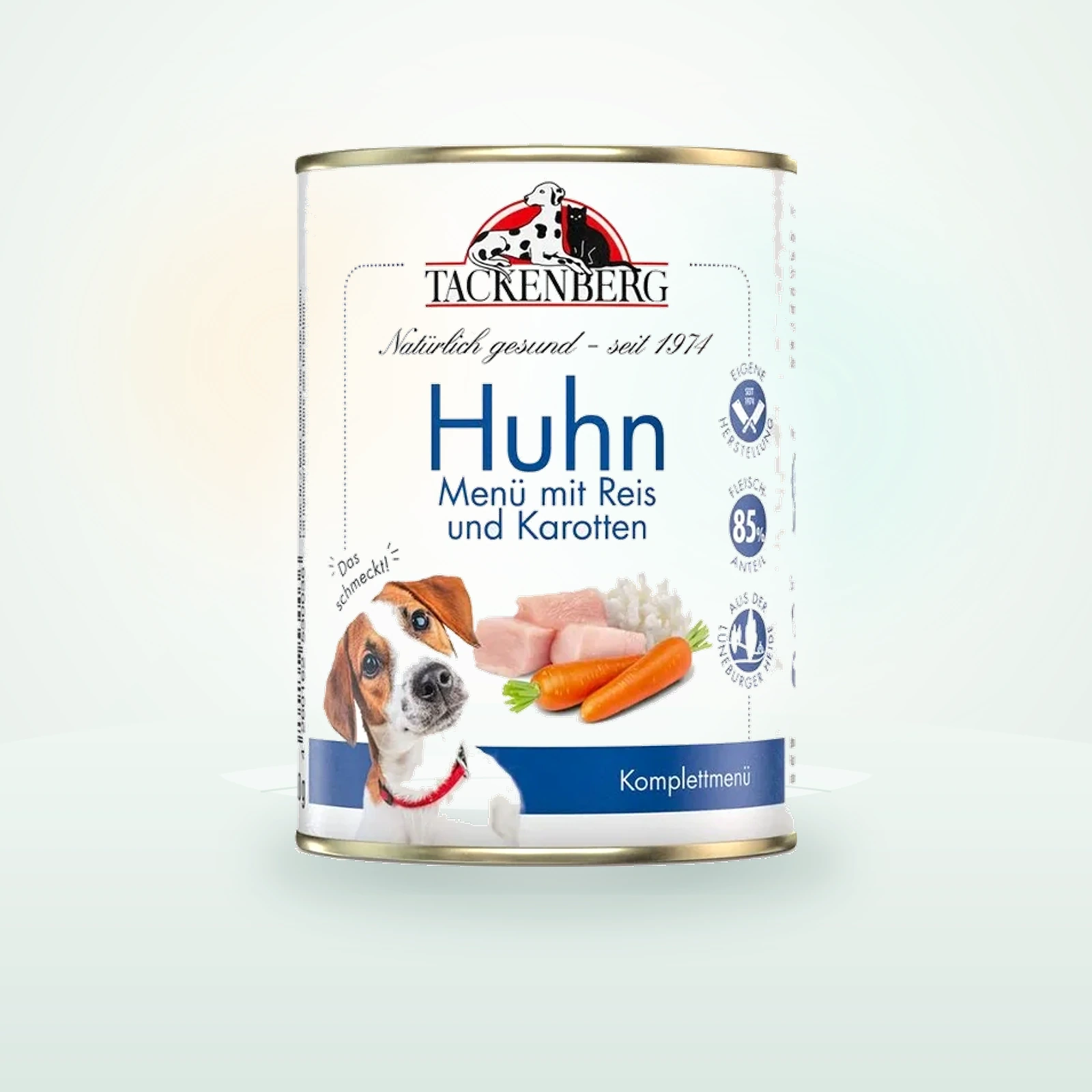 Tackenberg nourriture humide pour chien, adulte. Hühnchen mit Langkornreis