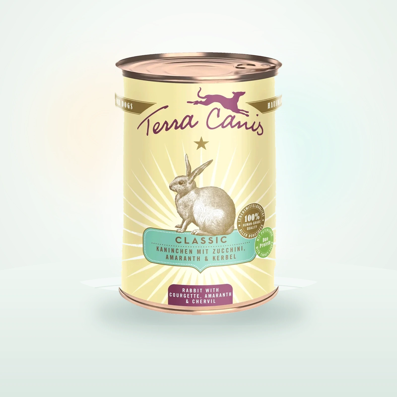 Terra Canis Nourriture humide pour chien Classic adulte Lapins