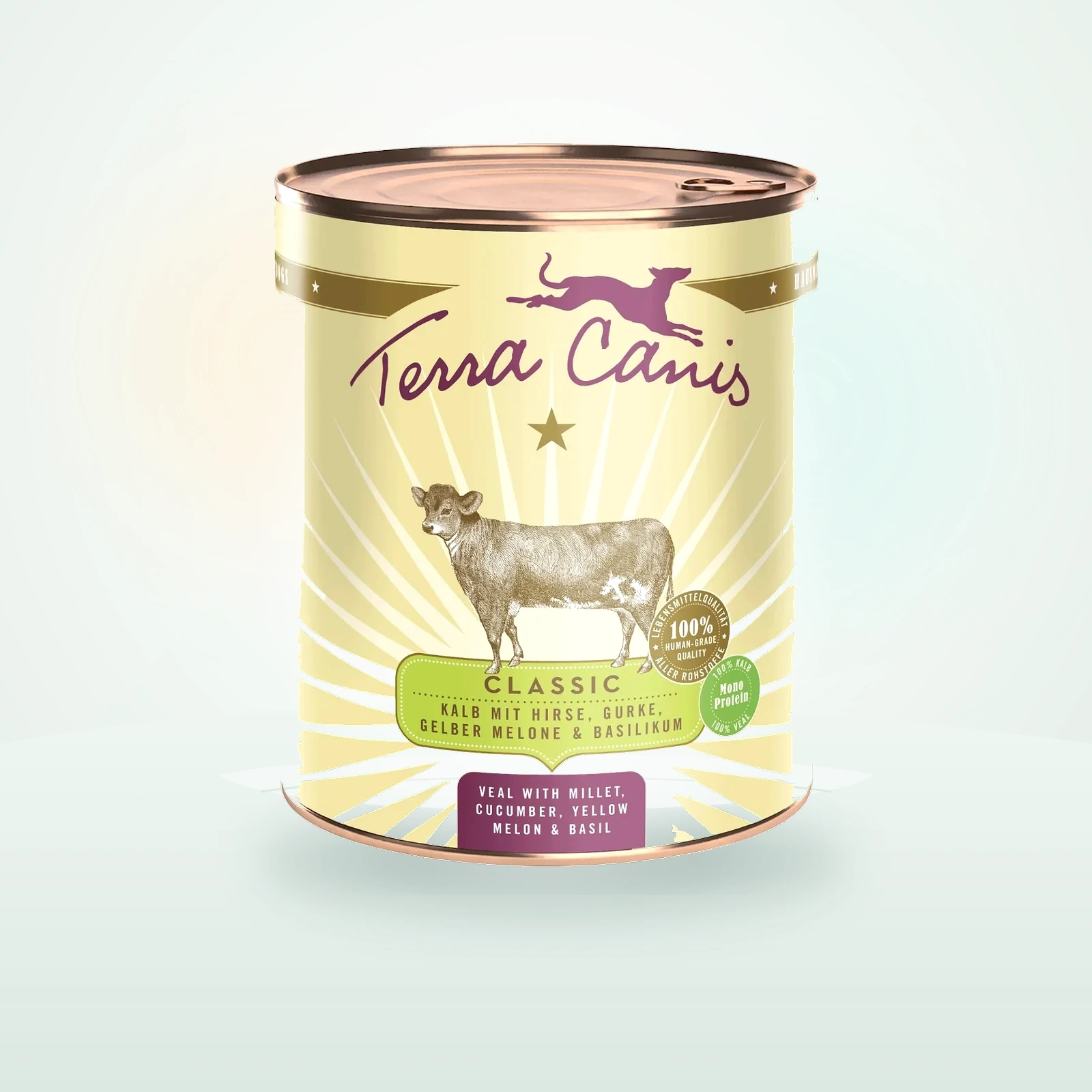 Terra Canis Nourriture humide pour chien Classic adulte Veau
