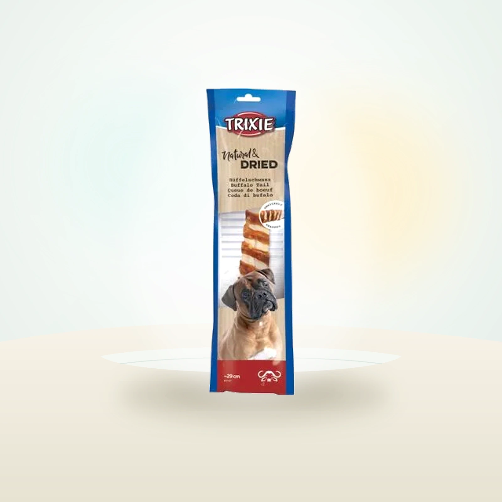 Trixie Natural & Dried cola de búfalo para perros