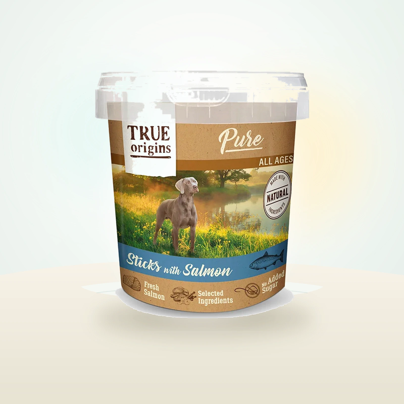 True Origins Pure Palitos Salmón