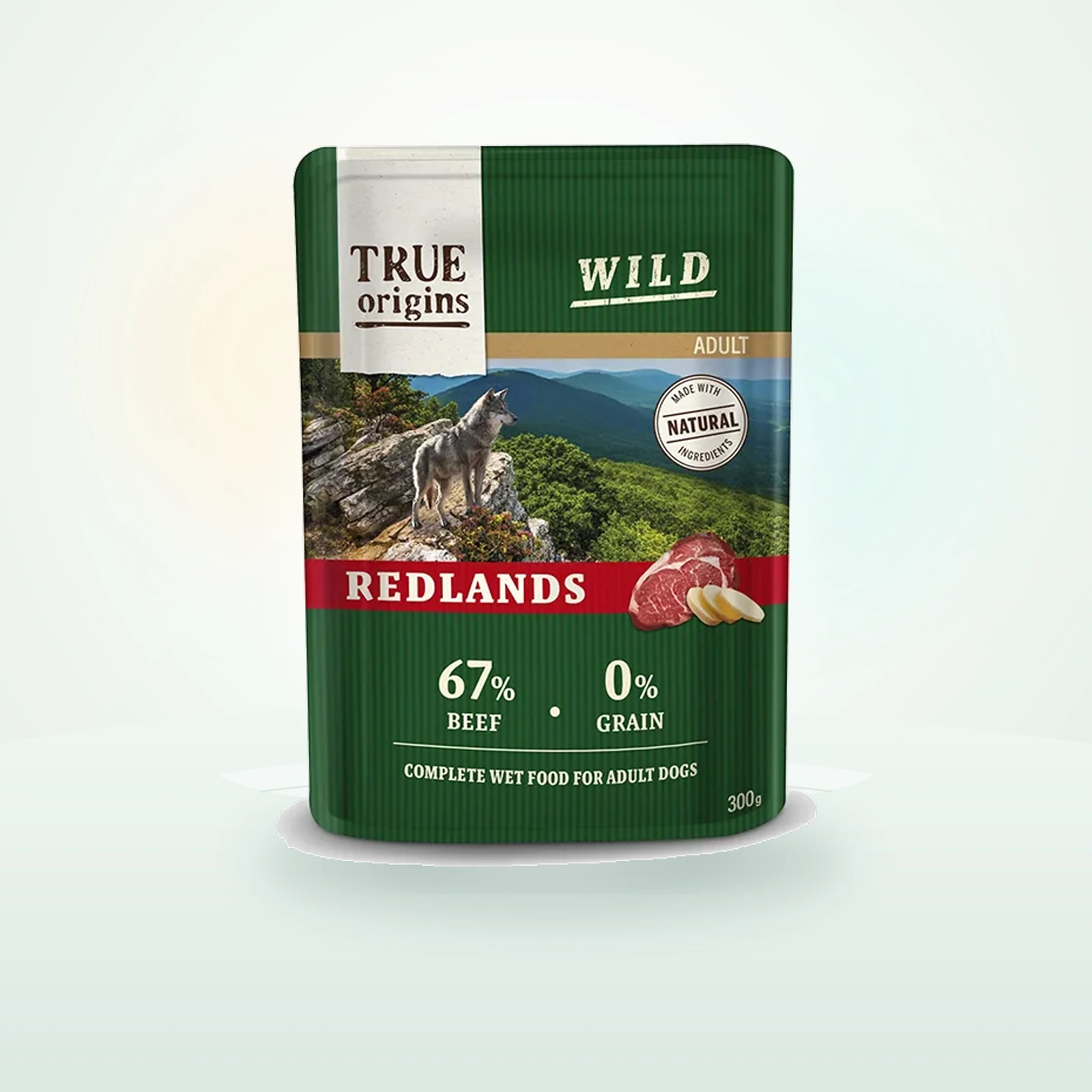 True Origins Wild Redlands Ternera sobre