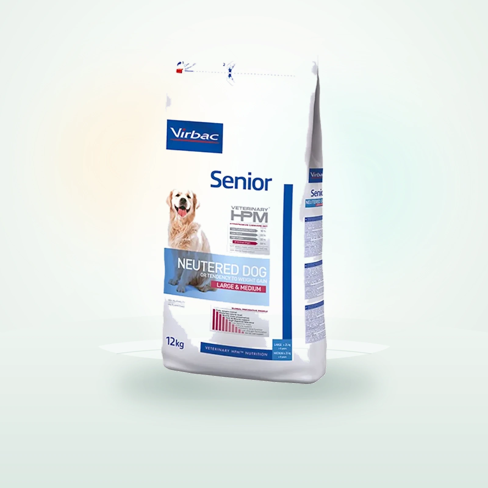 Virbac Senior Neutered Large Medium HPM Pienso