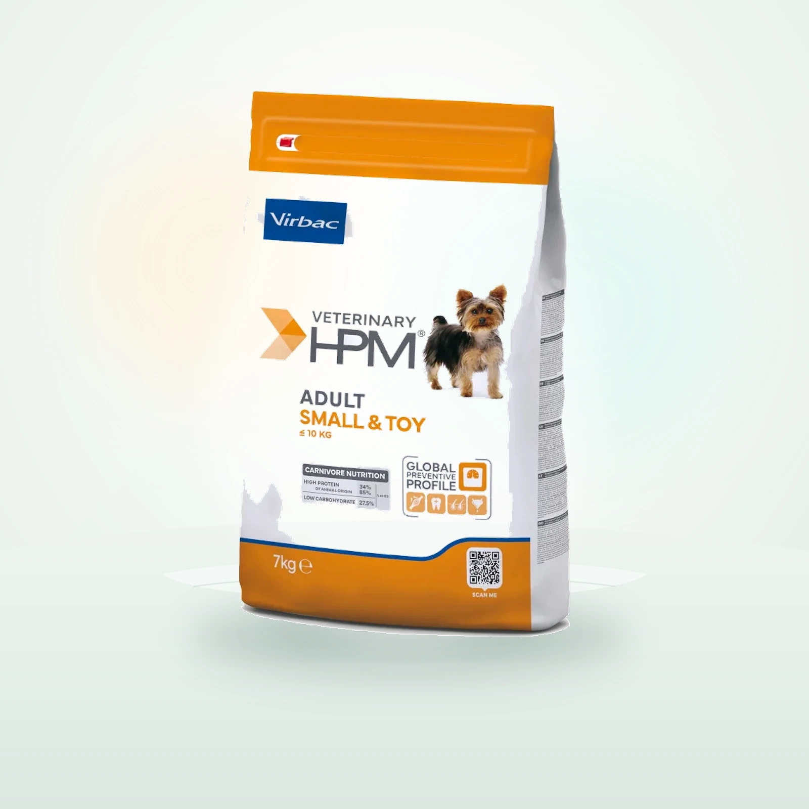 Virbac Veterinary HPM Adult Small & Toy pienso