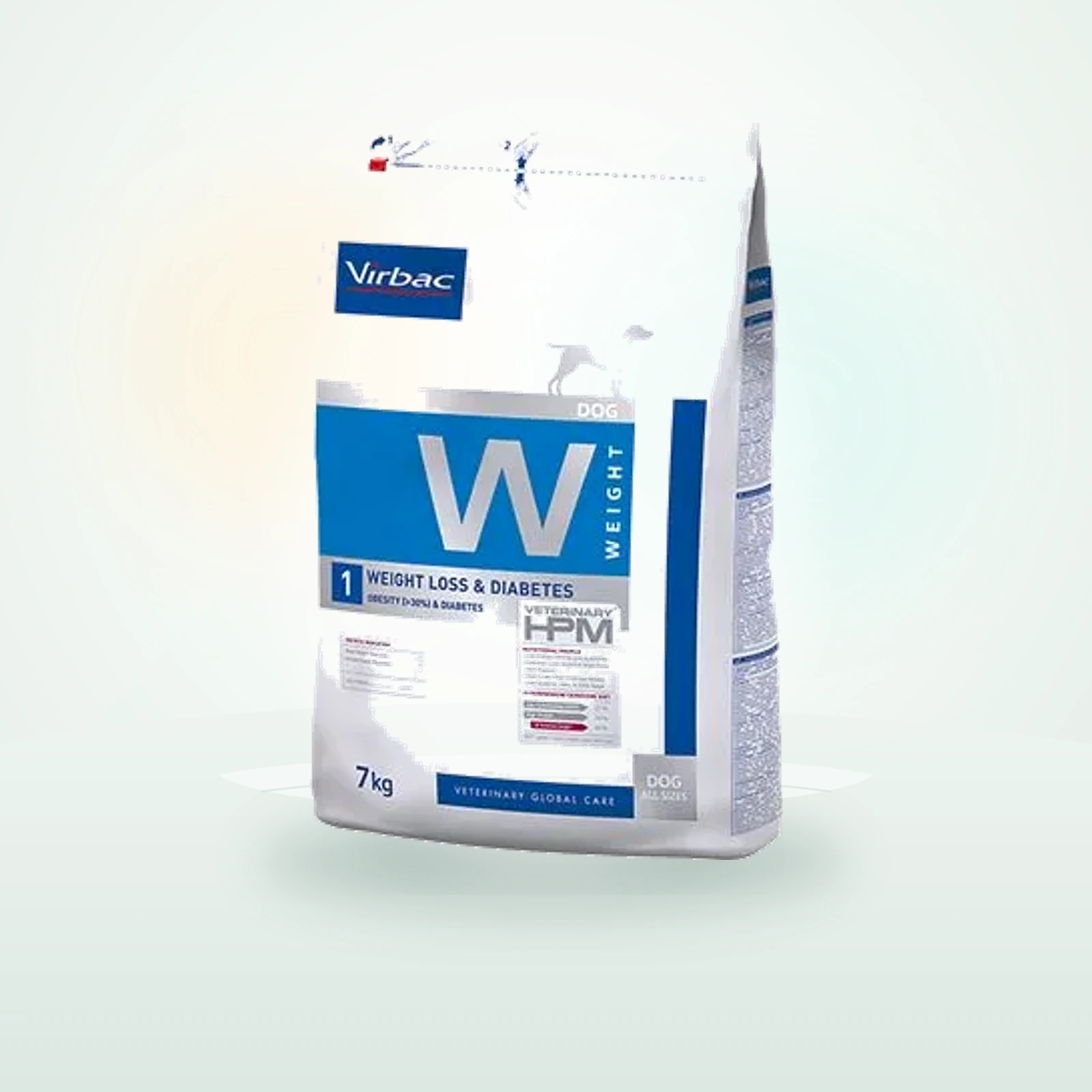 Virbac Veterinary HPM Dog Weight Loss & Diabetes W1