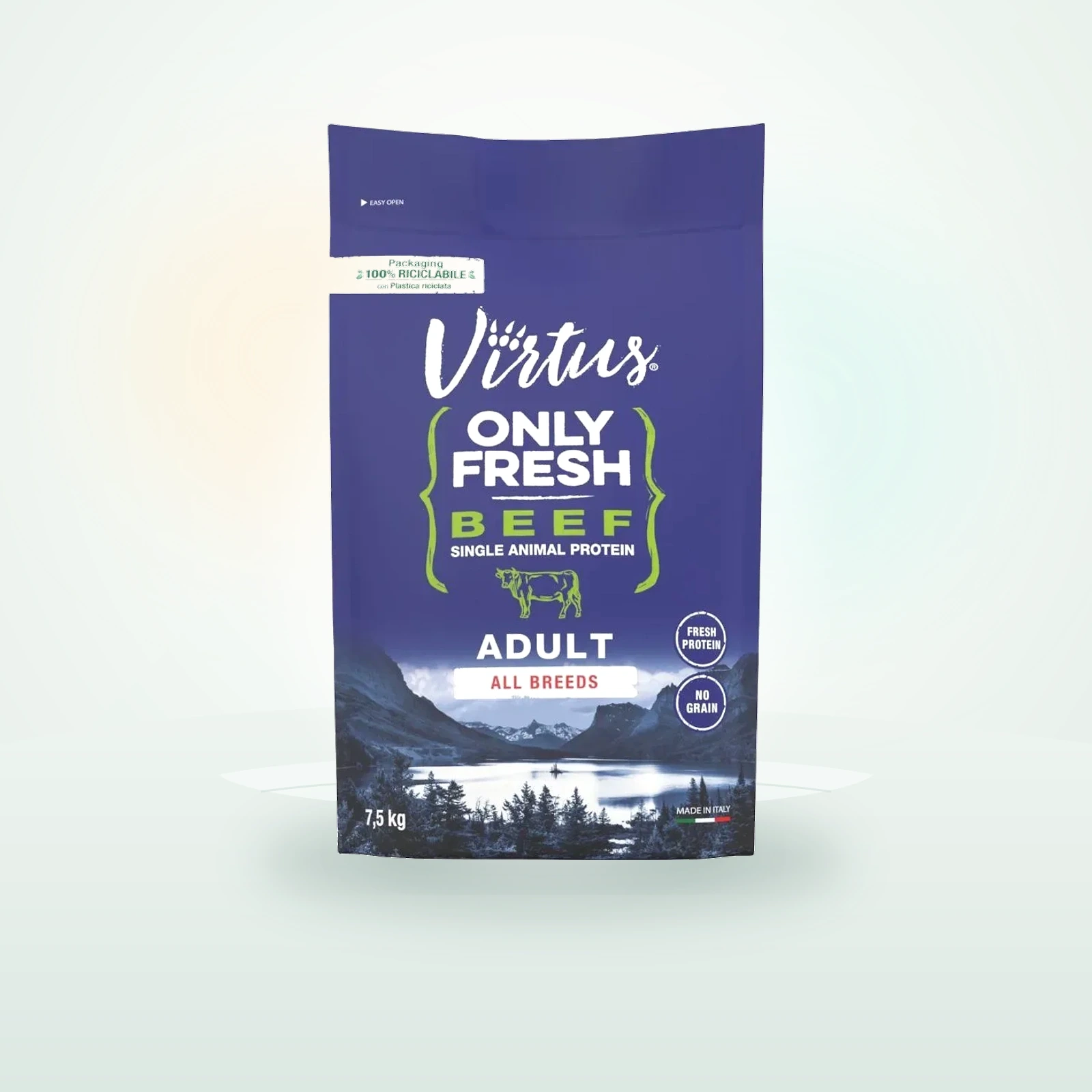 Virtus Dog Only Fresh Adult Manzo
