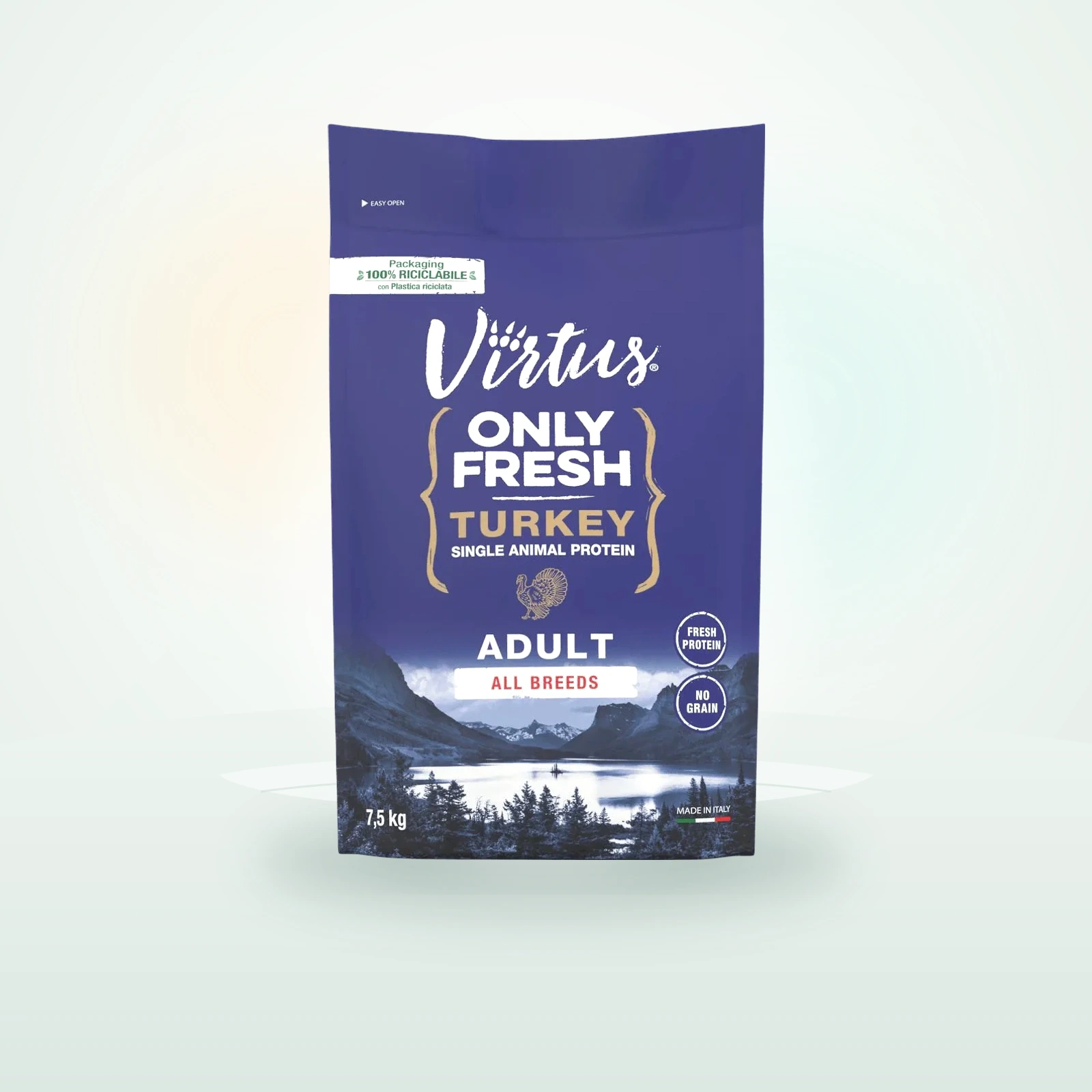 Virtus Dog Only Fresh Adult Tacchino