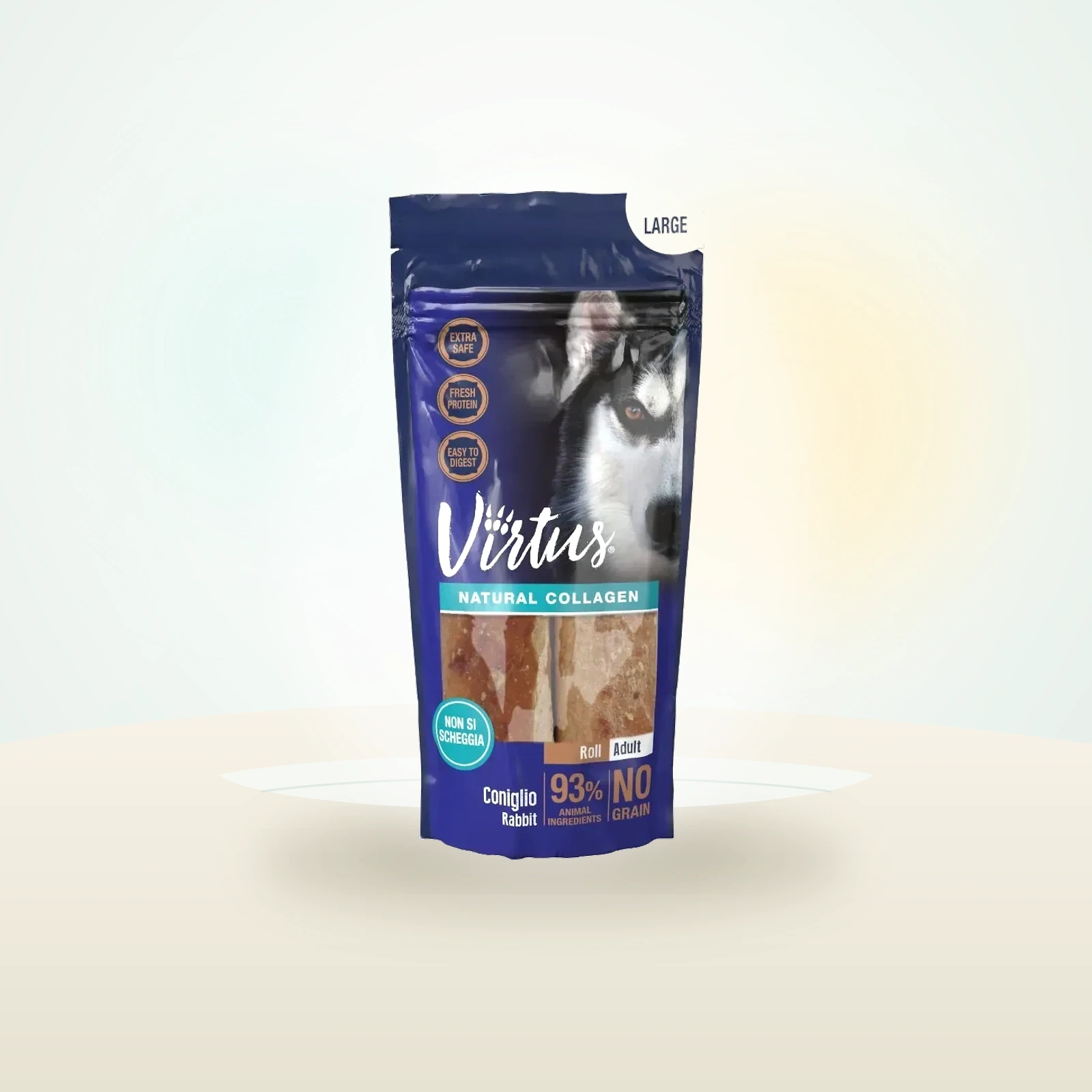 Virtus Large Dog Natural Collagen Roll