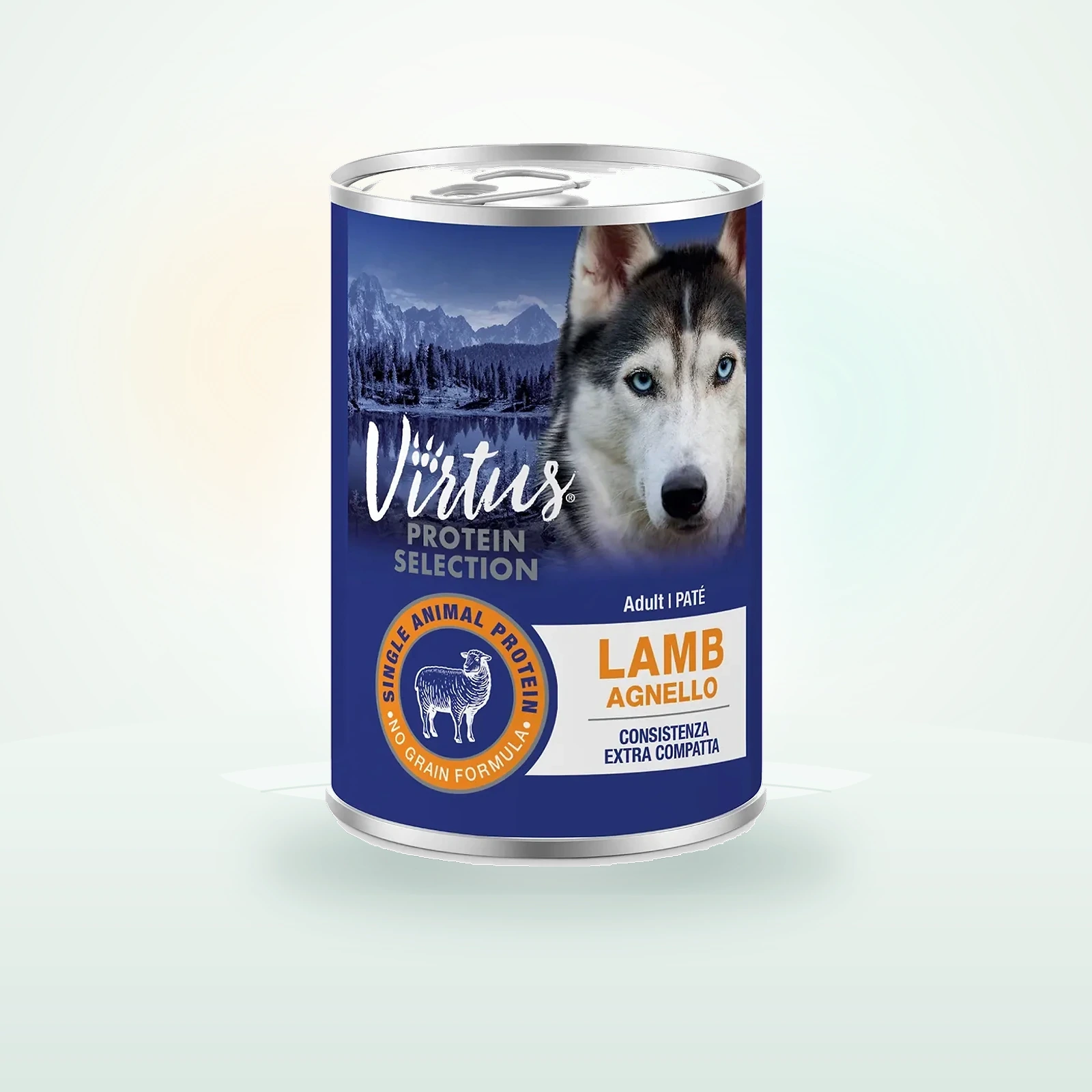 Virtus Protein Selection Dog Pate Compatto Lattina