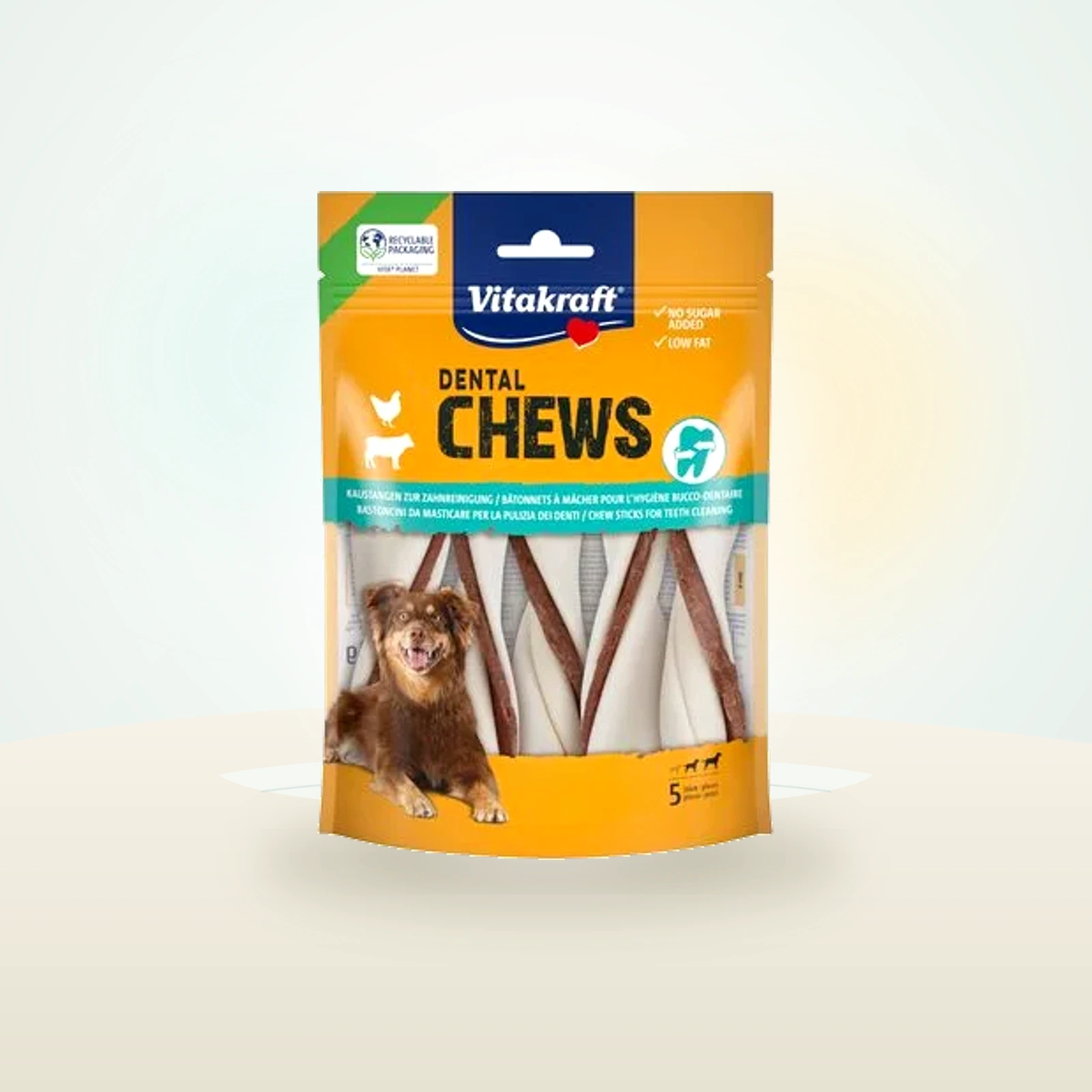 Vitakraft Dental Chews Twister pollo M