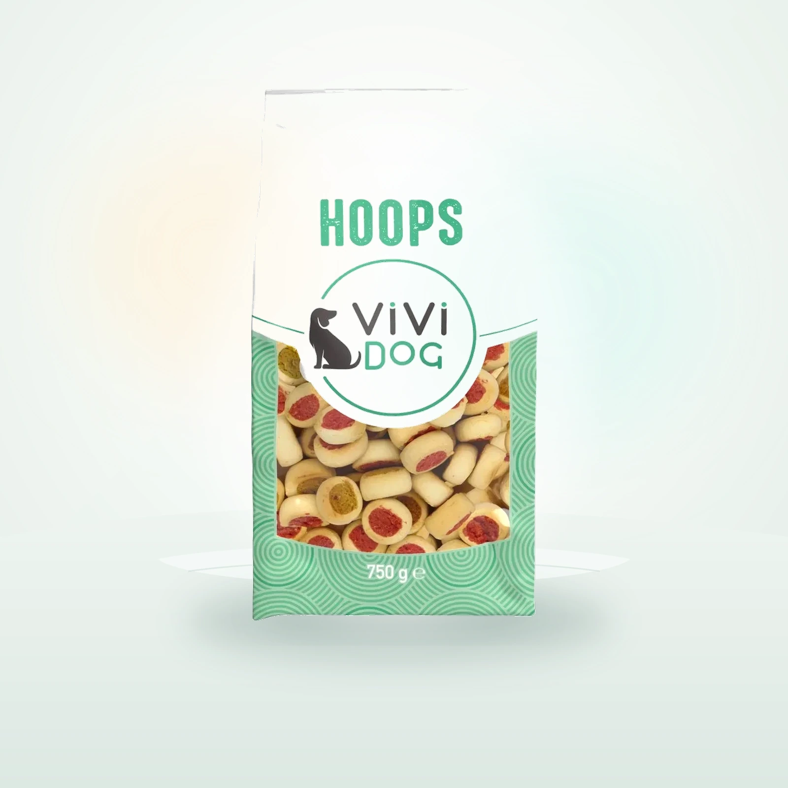 Vivi Dog Biscotti Ripieni Cane Hoops